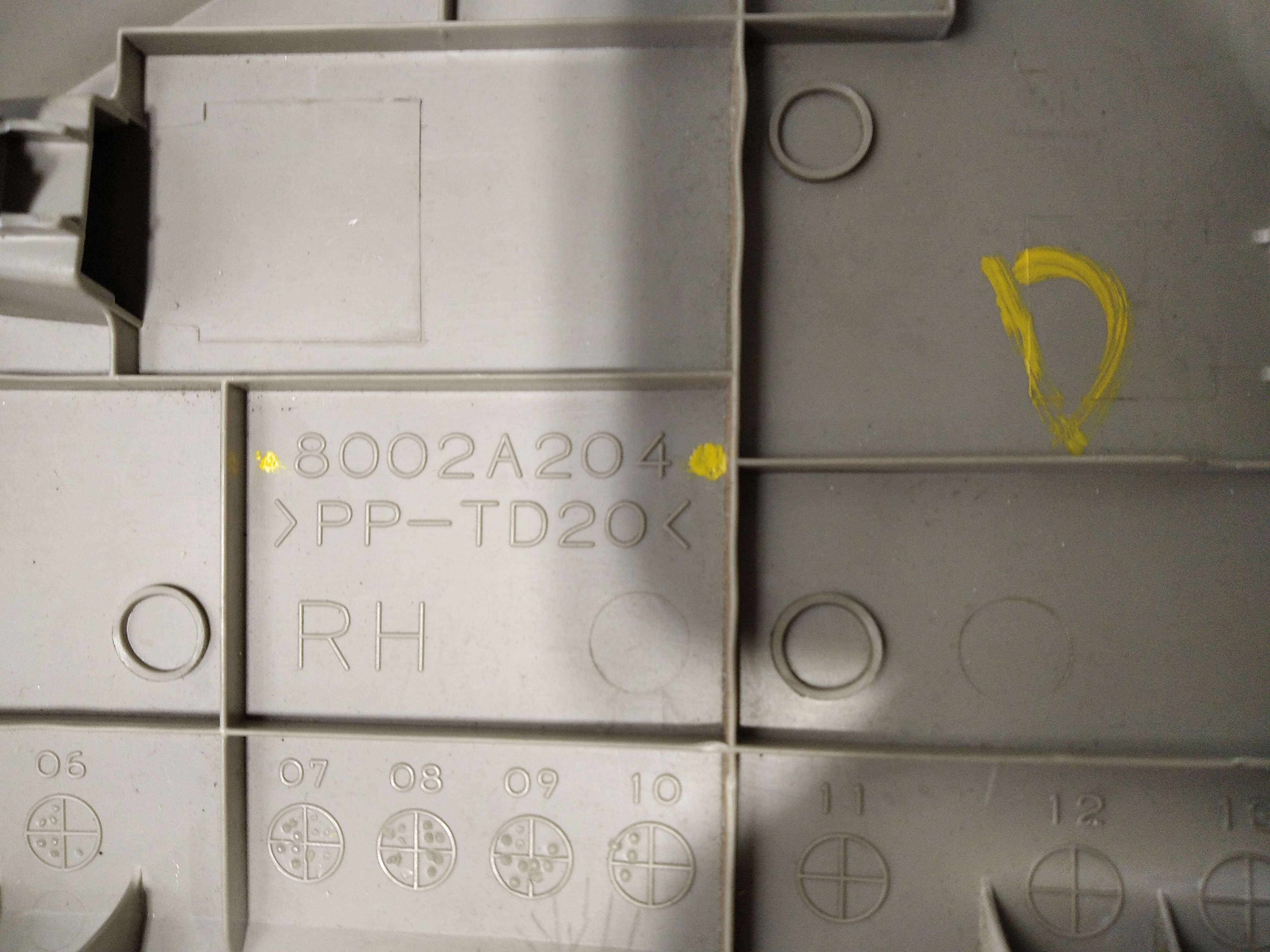 Acabamento Direito Capa Painel Pajero Full 3.2 2011 V455 7