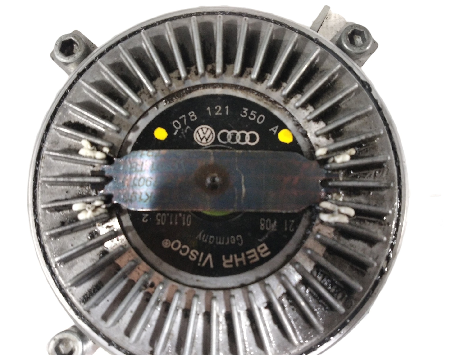 Polia Viscosa Audi 2.7 Biturbo 2001 V261 078121350a 3