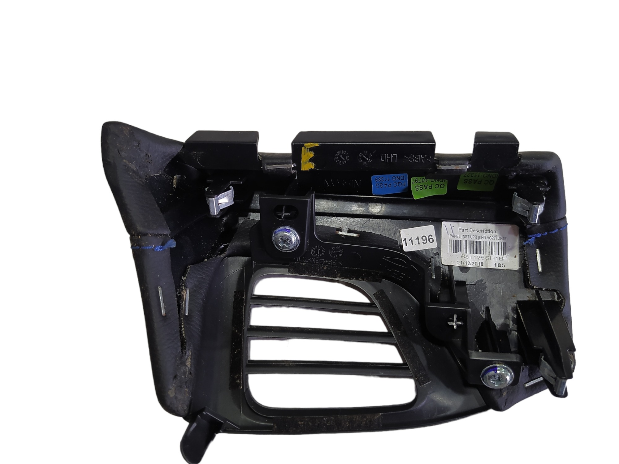 Moldura Esquerda Saida De Ar Painel Nissan Leaf 2019 V488 5