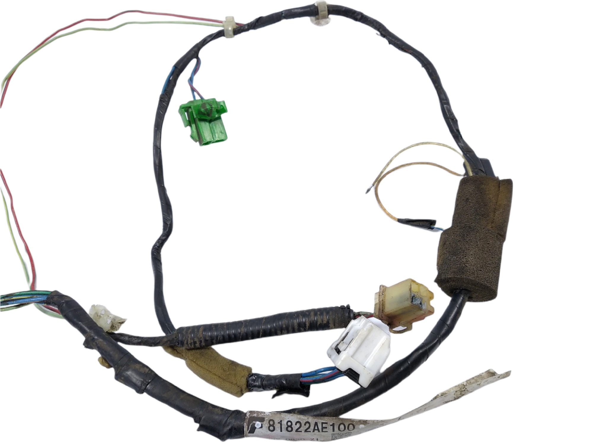 Chicote Porta Traseira Esquerda Subaru Legacy 2002 V358 7