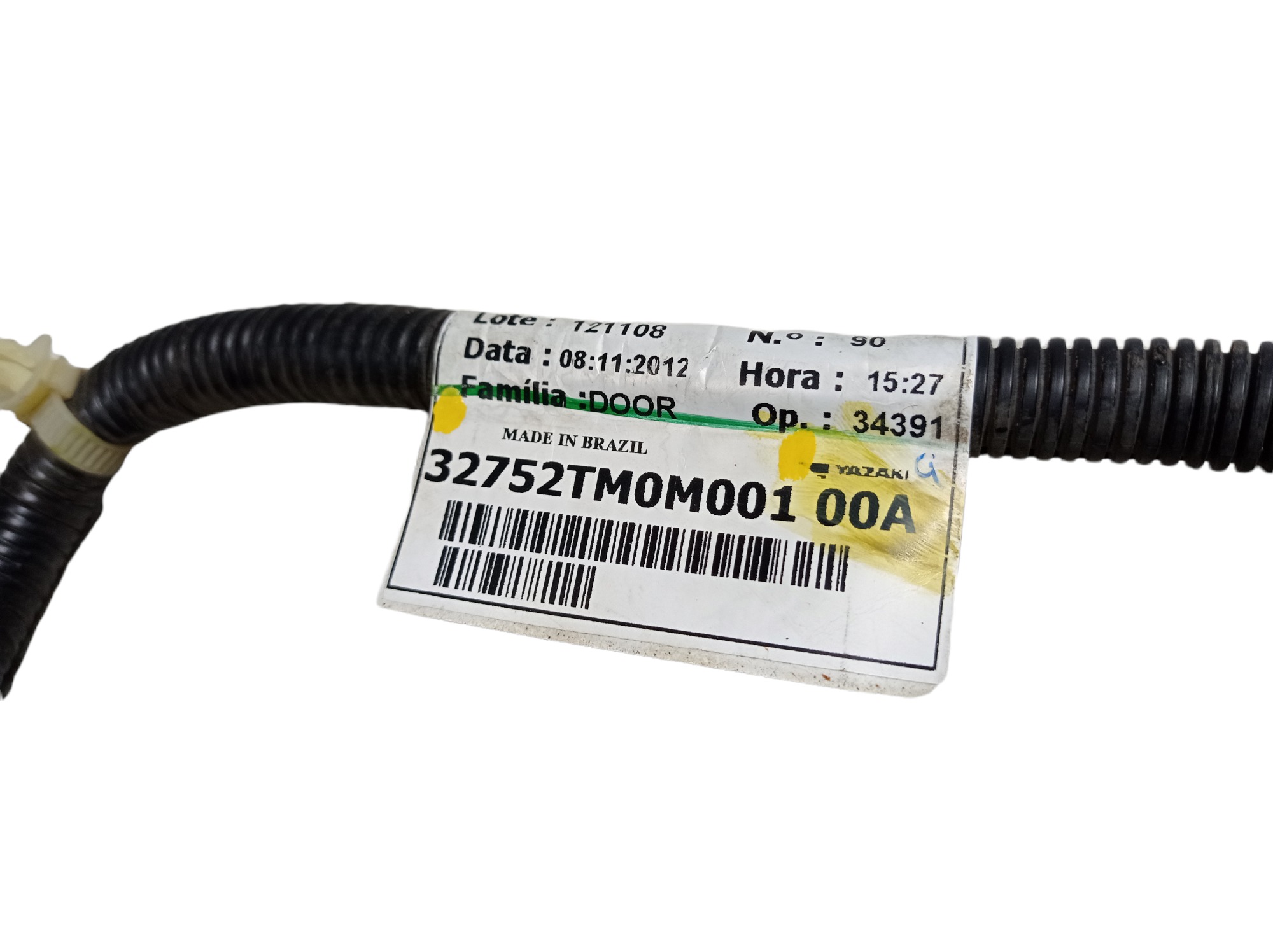 Chicote Eletrico Porta Dianteir Direita Honda City 2014 V305 6