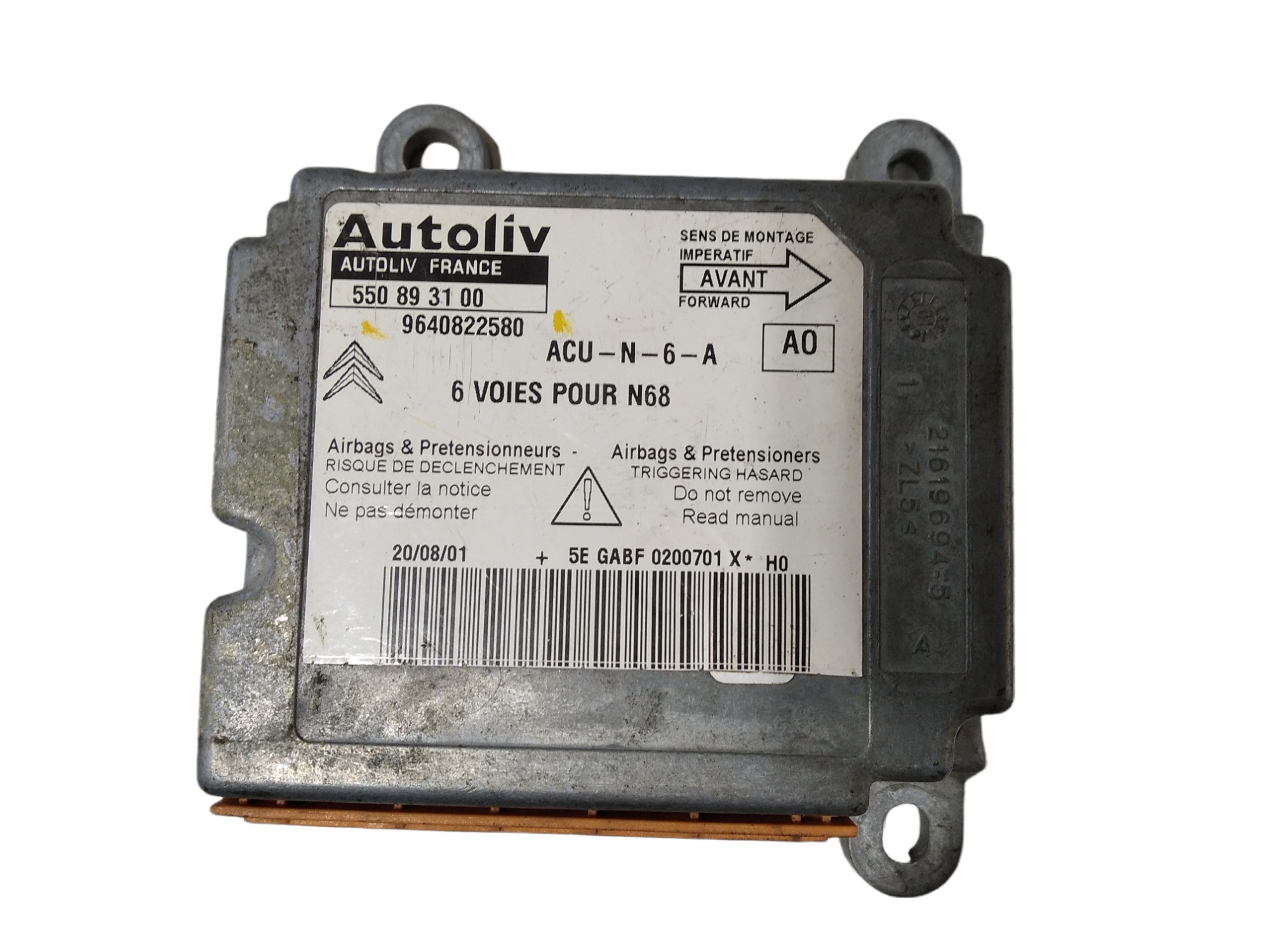 Modulo Citroen Xsara Picasso 2.0 2002  9640822580 4