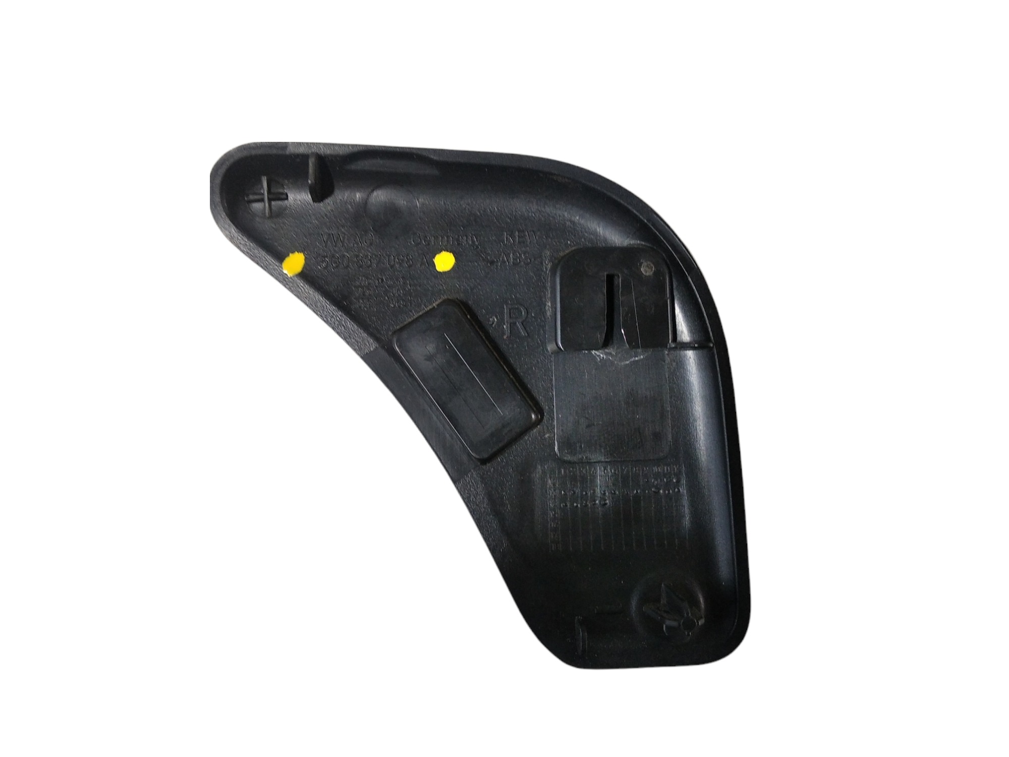 Acabamento Interno Retrovisor Direito Golf Tsi Gti 2019 V265 Preto 5