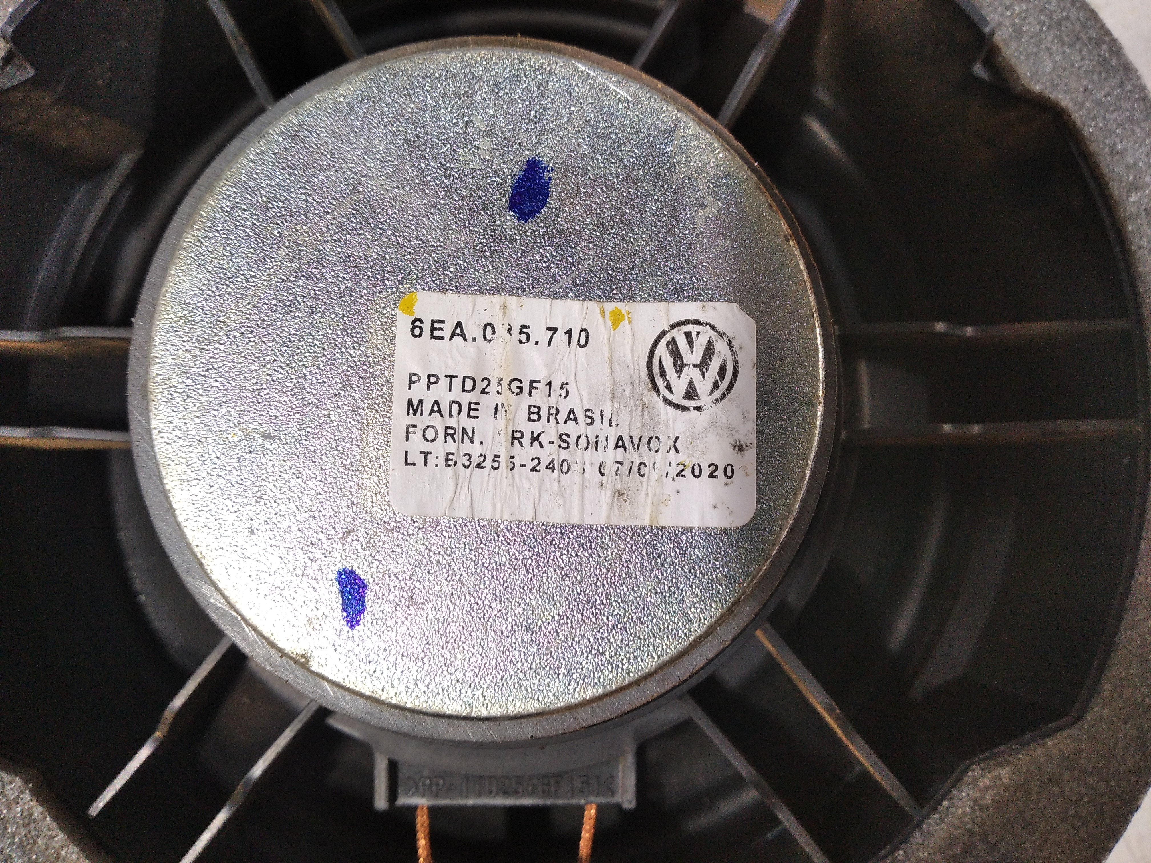 Alto Falante Porta Dianteira Direita Vw Polo 2018 V329 5