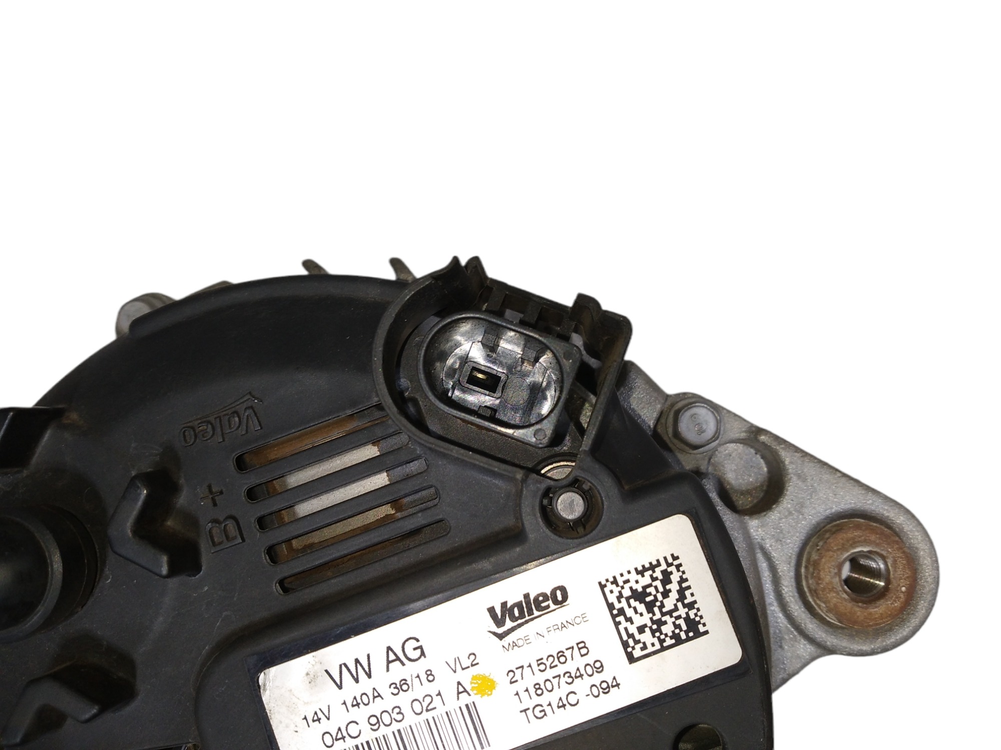 Alternador Audi A3 Sportback  1.4 Tfsi  2019 V343 5