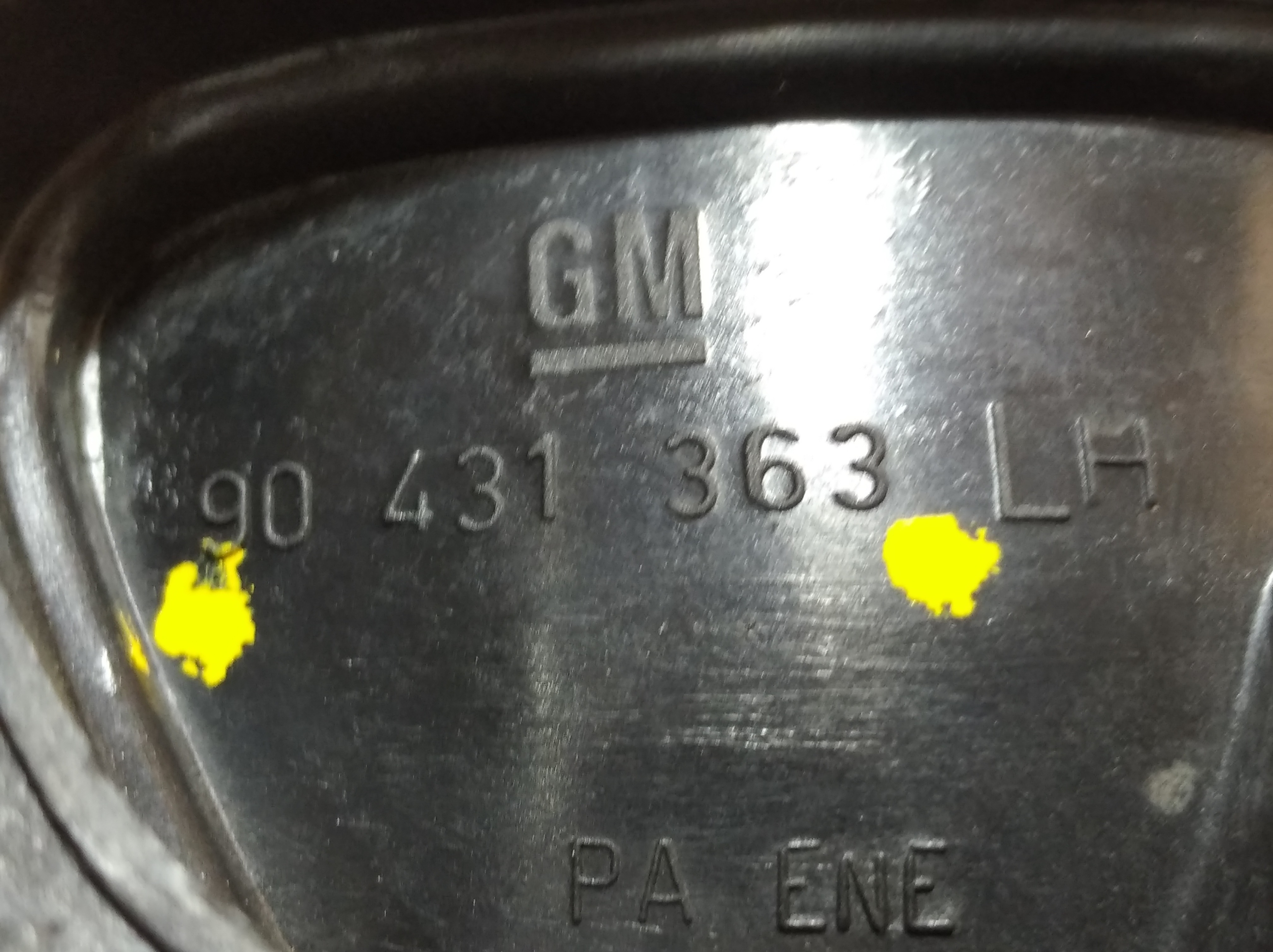Maçaneta Interna Traseira Esquerda Gm Corsa 1994 2002 V230 Traseira 6