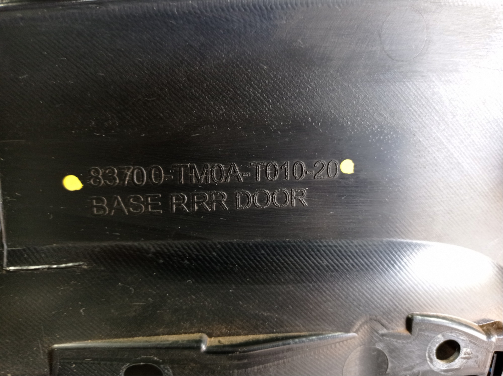Forro Porta Traseira Direita Honda City Dx 2011 V477 7