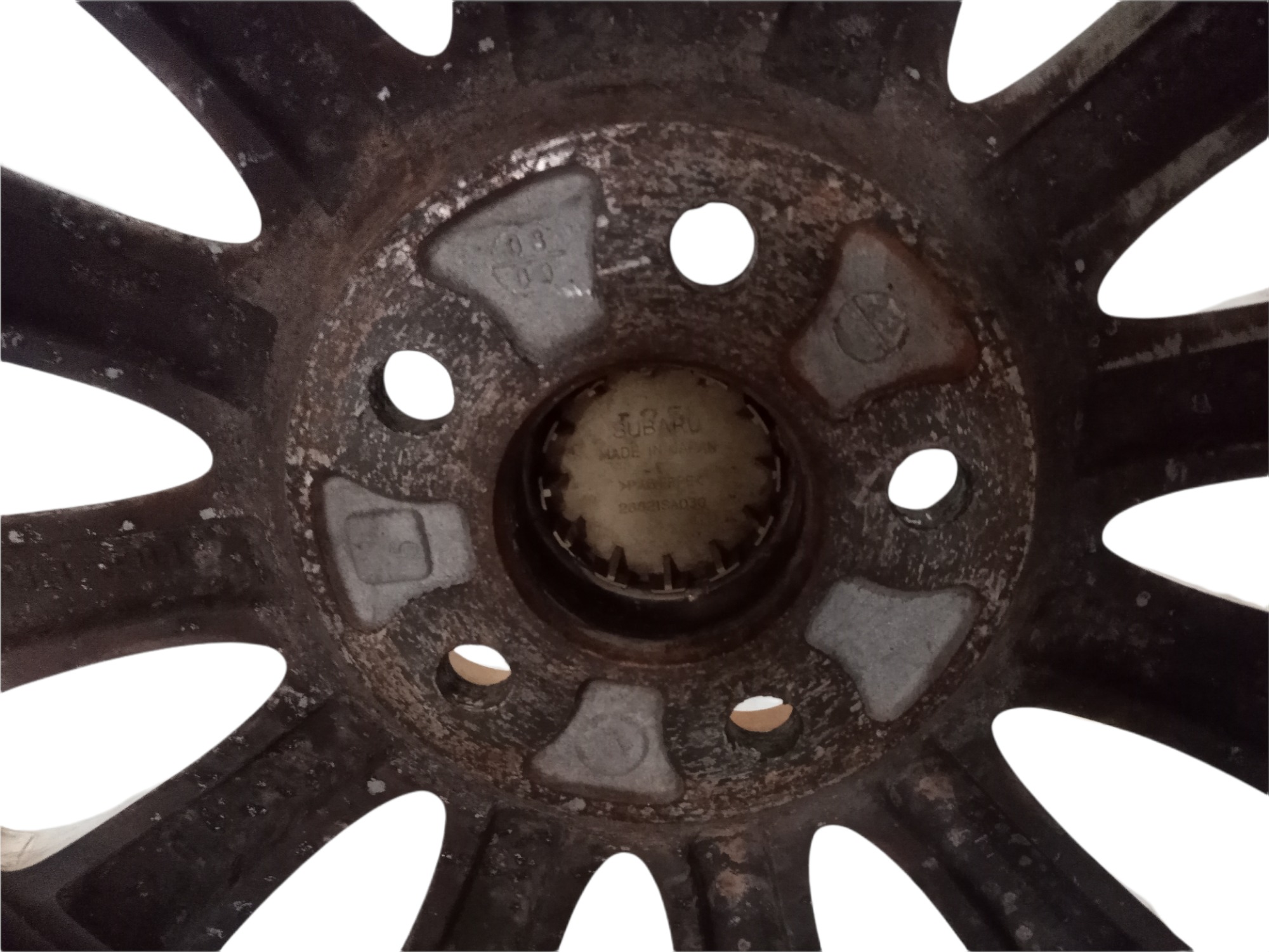 Roda Alumínio Aro 16 5×100 Subaru Impreza 2.0 2009 V375 8