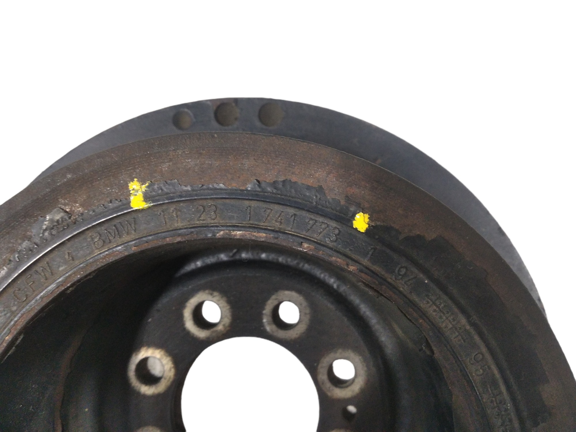 Polia Do Virabrequim Bmw X5 3.0 2002 V74 4