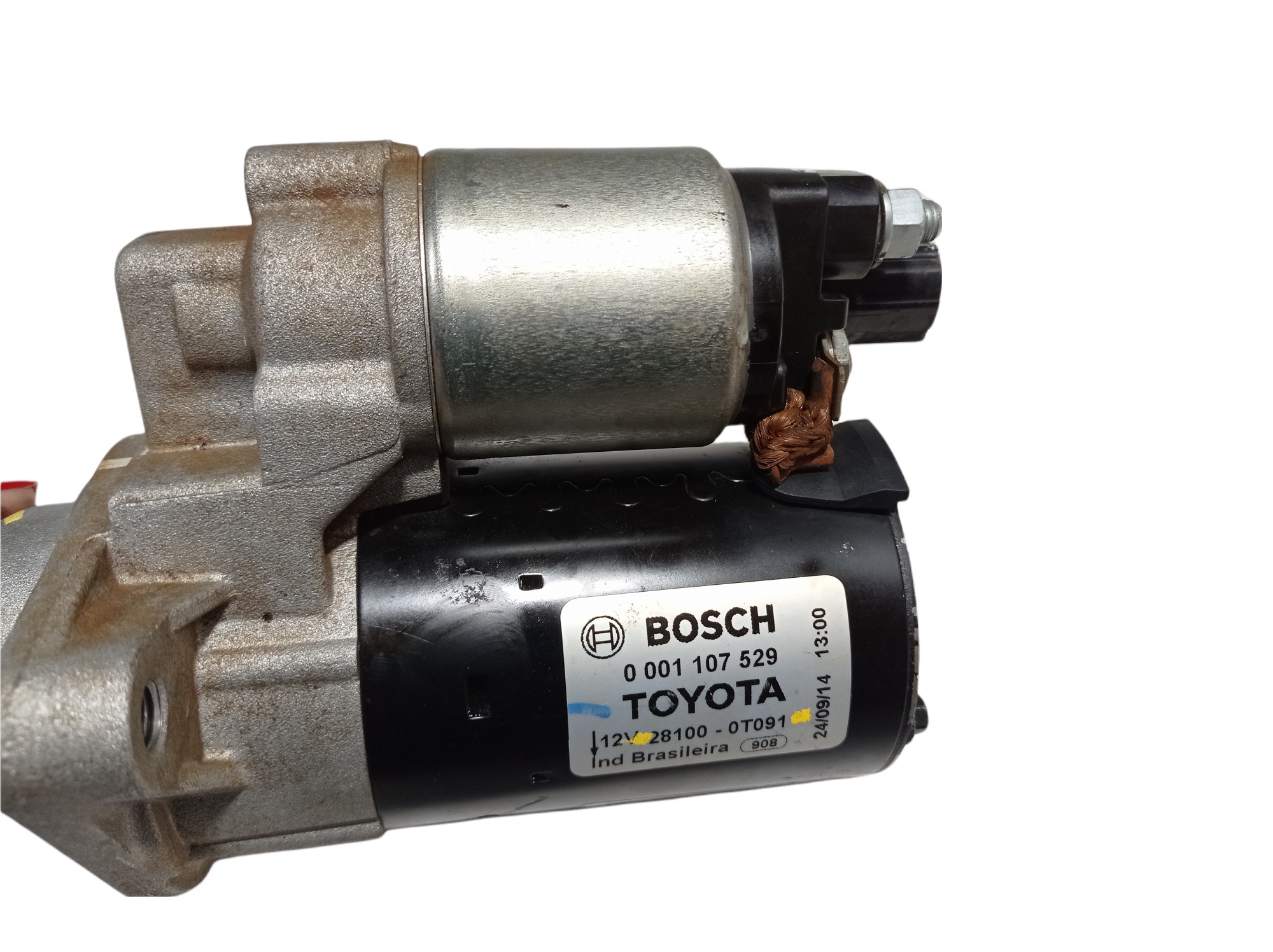 Motor Arranque Partida Toyota Corolla 1.8 2018 Aut V320 5