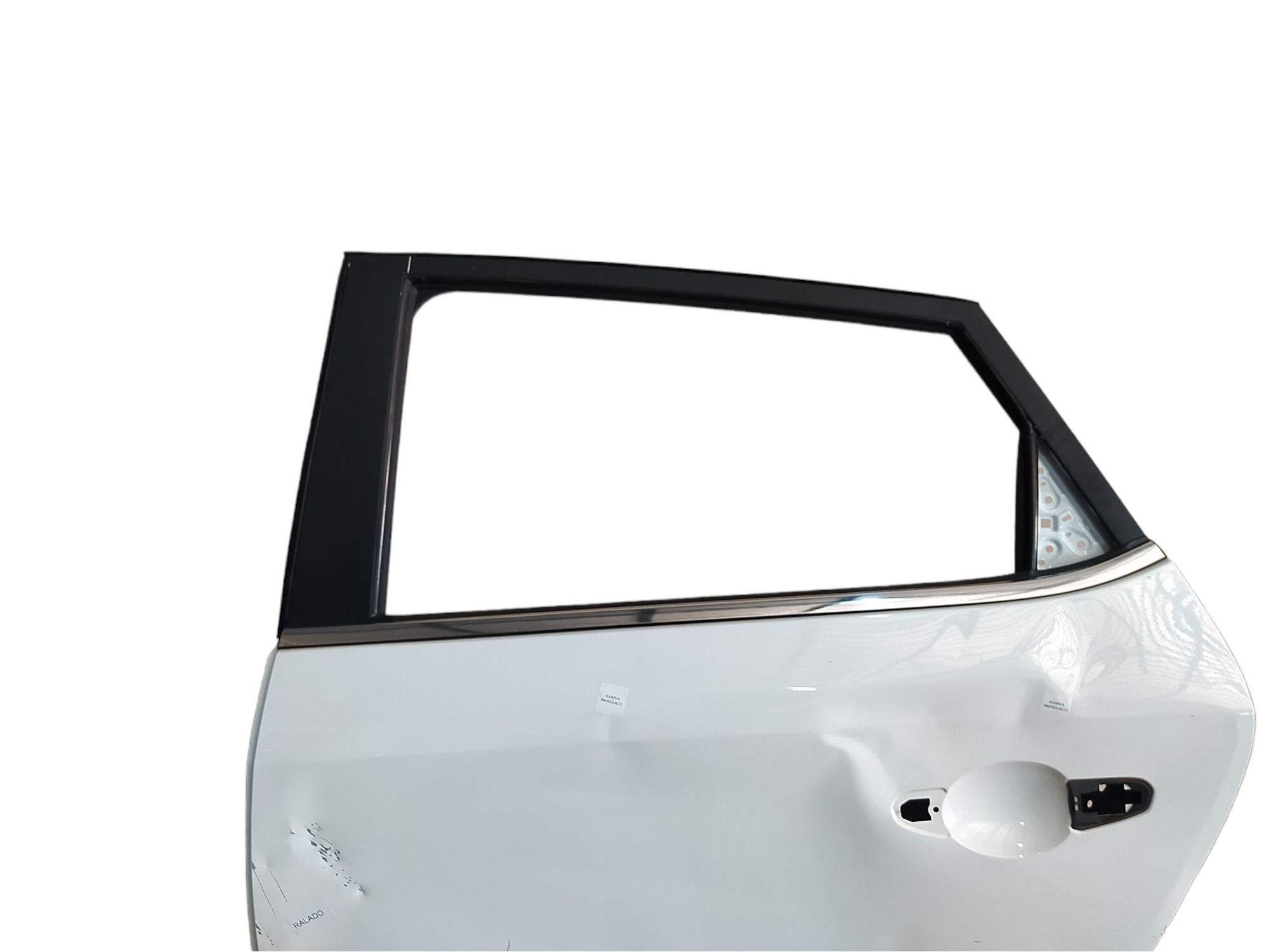 Porta Traseira Esquerda Jac T6 2.0 16v 2016 V475 Traseira Esquerda Branco 5