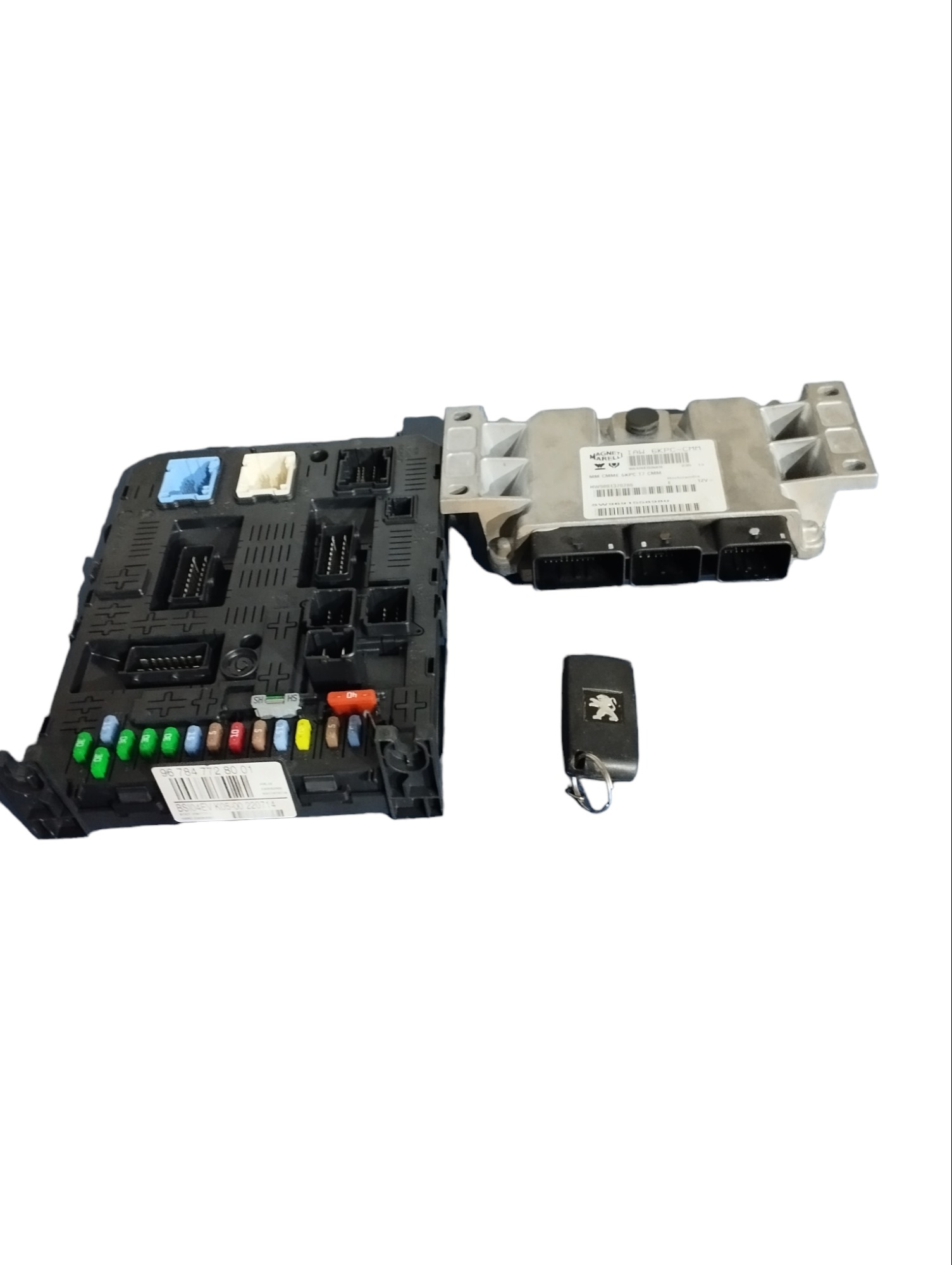 Kit Code Injeçao Central Peugeot 308 2.0 16v 2016 Automatico