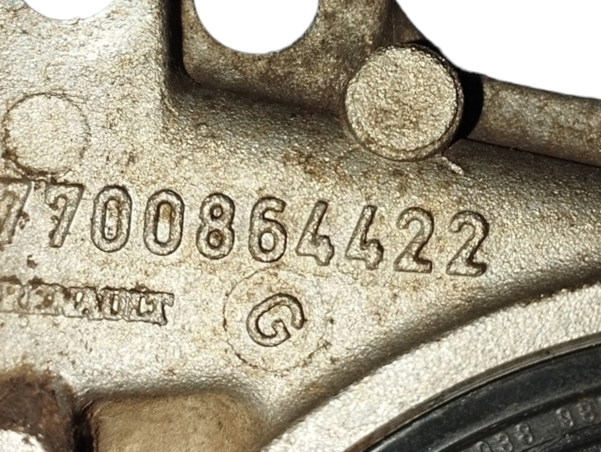 Flange Do Virabrequim Clio Sandero Logan 1.0 16v 770086422 3