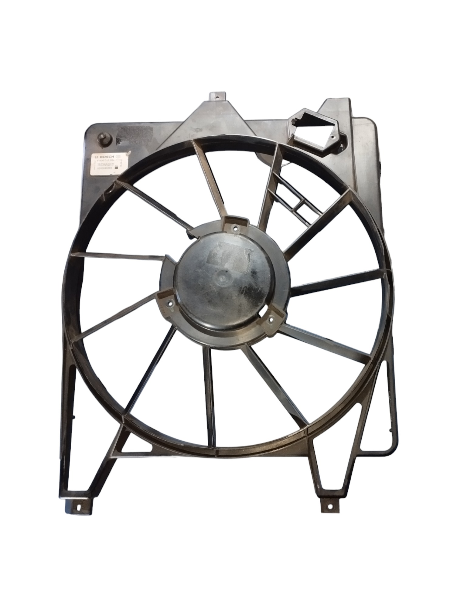 Defletor Ventoinha Radiador Renault Sandero 2008 A 2011 1