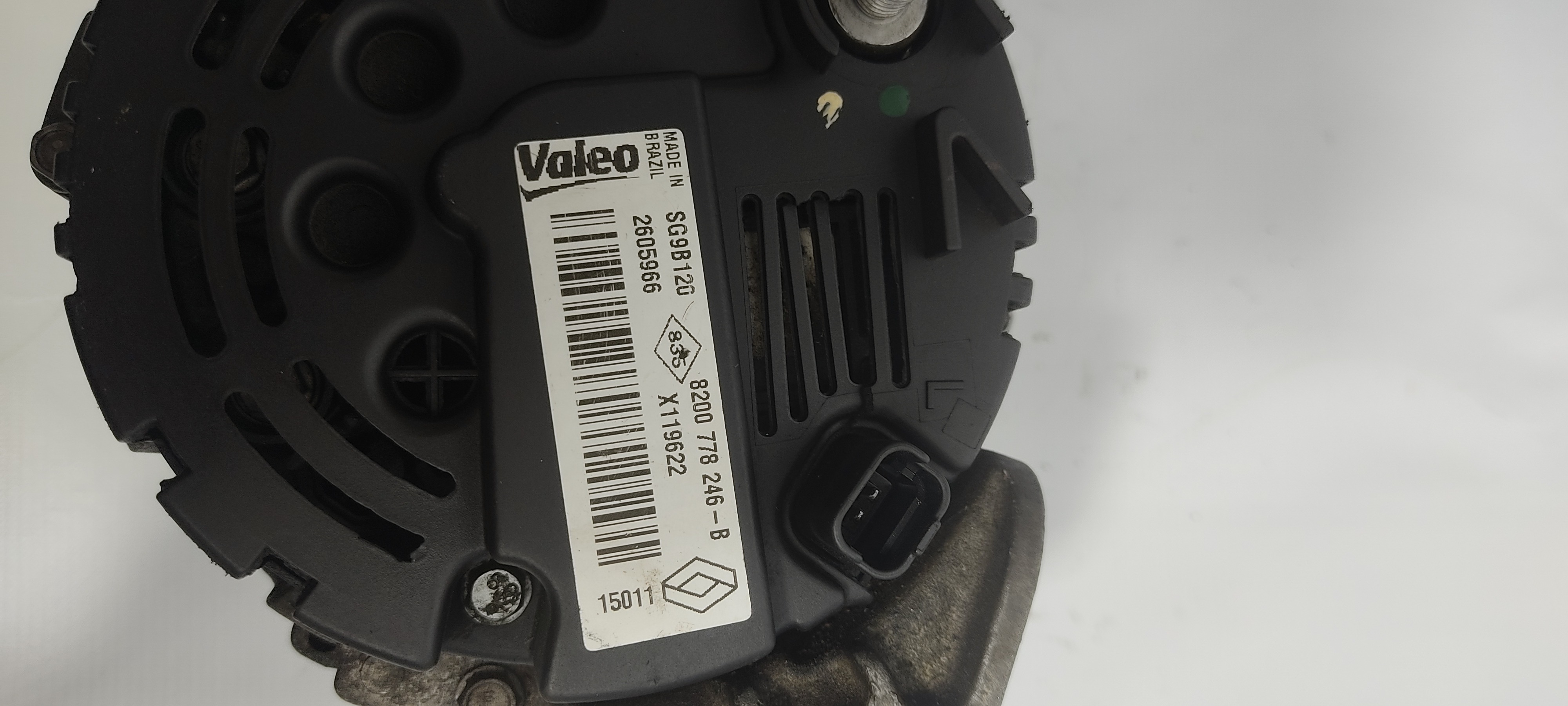 Alternador Renault Logan Clio Sandero 1.0 16v 8200778246b 7