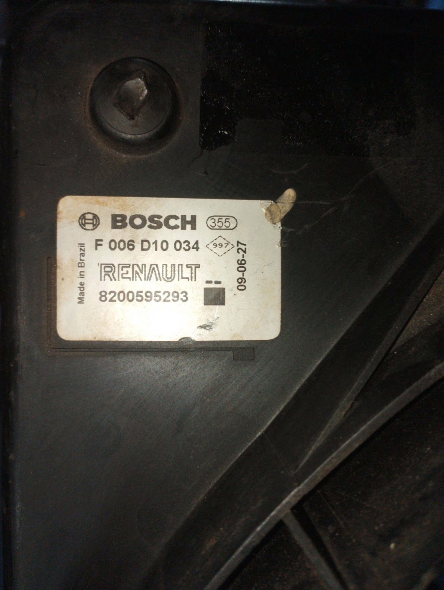 Defletor Ventoinha Radiador Renault Sandero 2008 A 2011 3