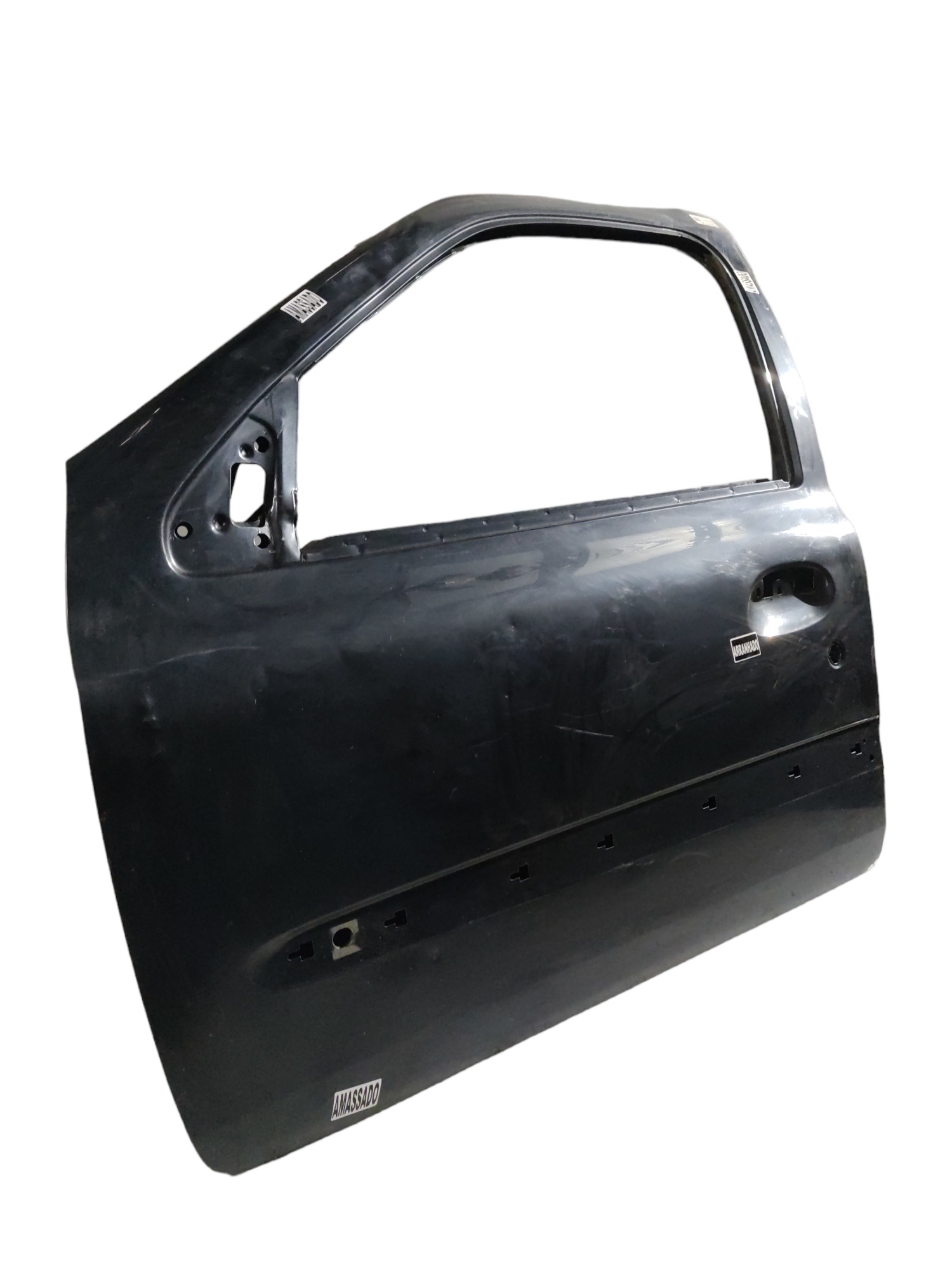 Porta dianteira esquerda Renault clio 2000 a 2012 preto