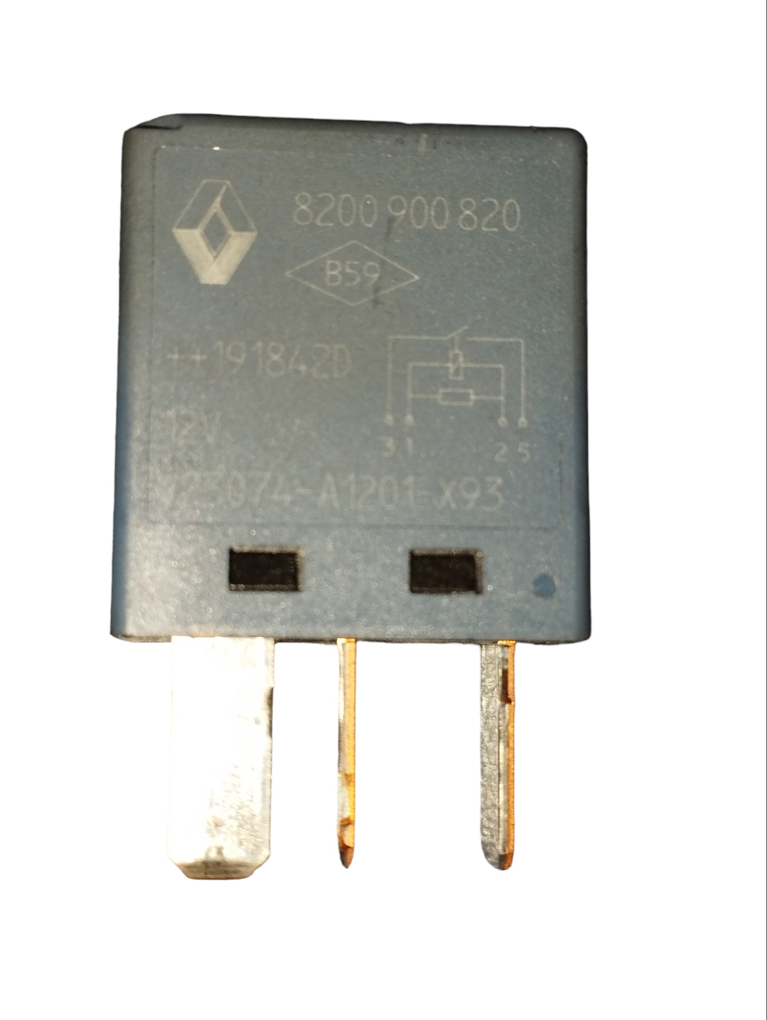 Relé Mine Auxiliar Renault Sandero Logan Duster 8200900820