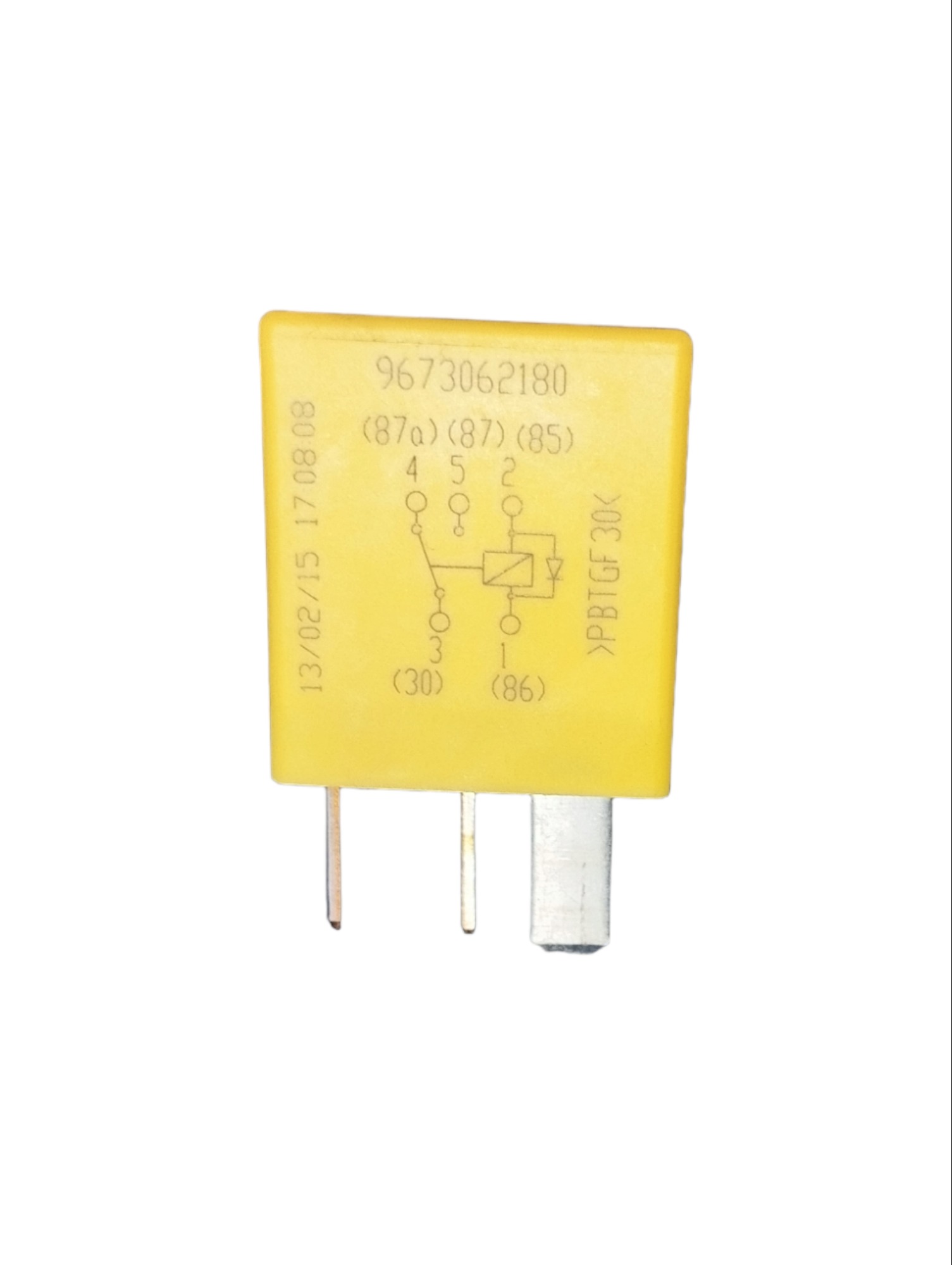 Relé Auxiliar Peugeot 308 2008 12v 5 Terminais 2009 A 2017