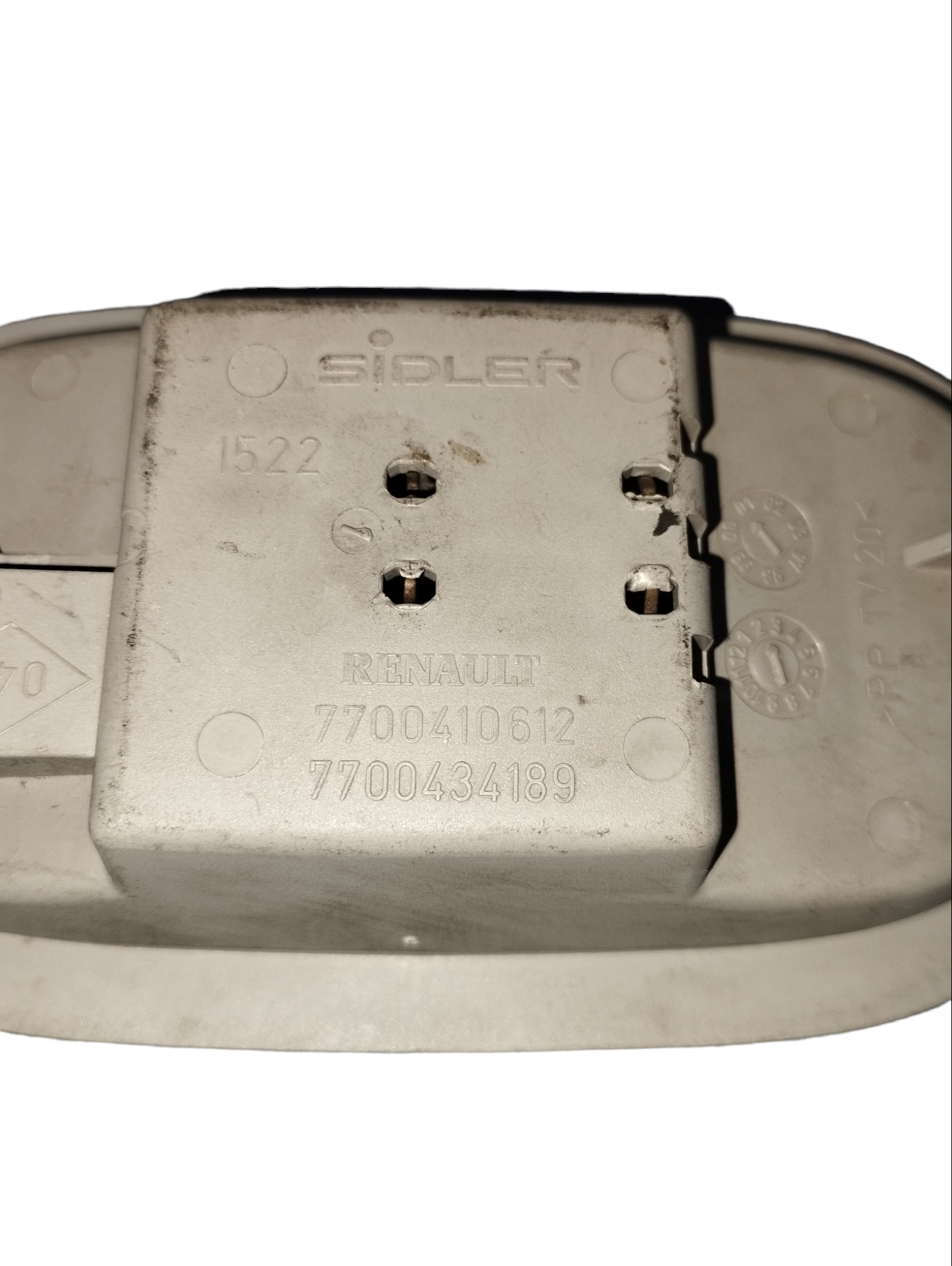 Luz Teto Cortesia Renault Clio Symbol 2013 3