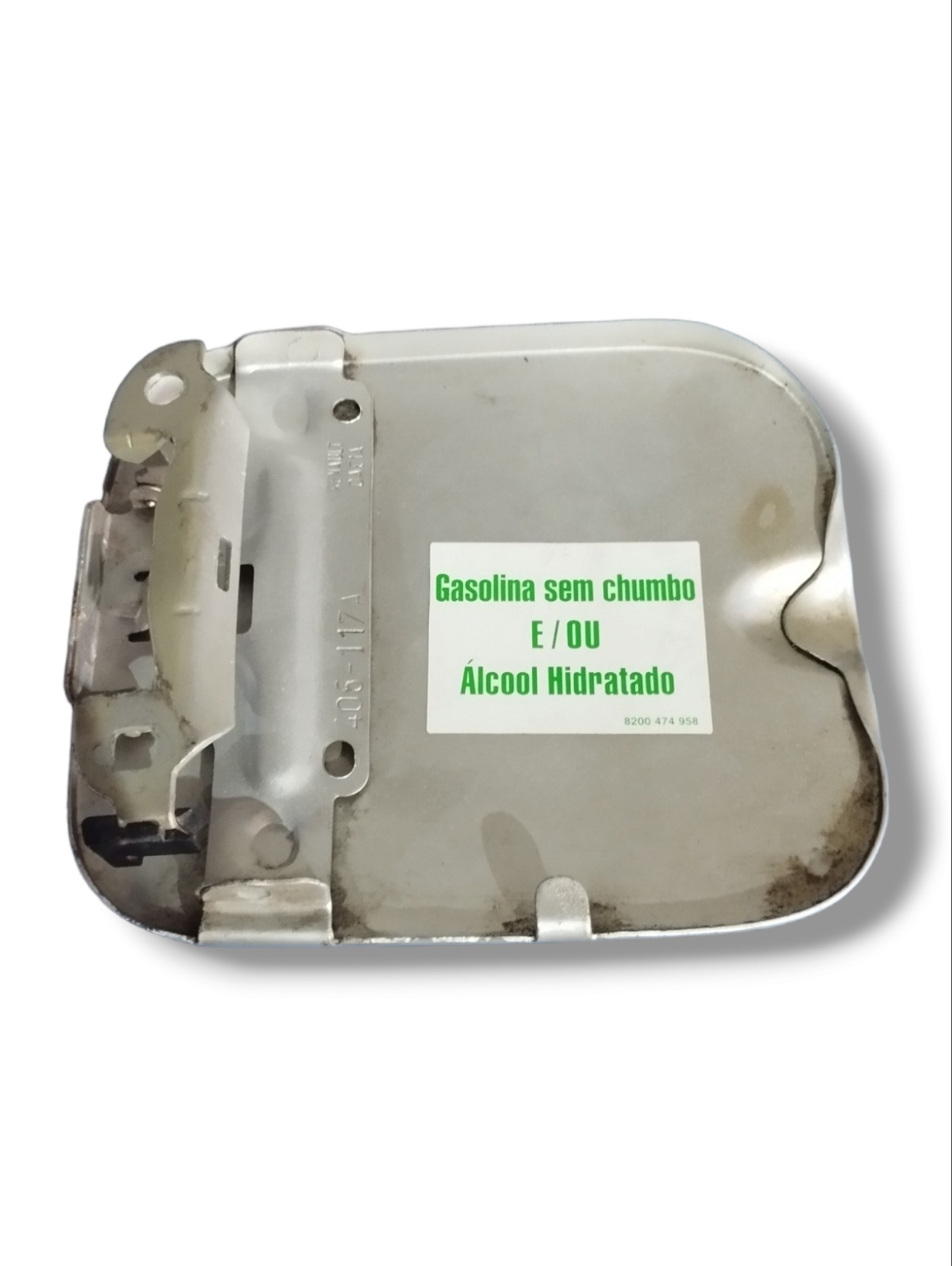 Portinhola Tampa Do Tanque Renault Logan 1.0 16v 2012 Prata 2012
