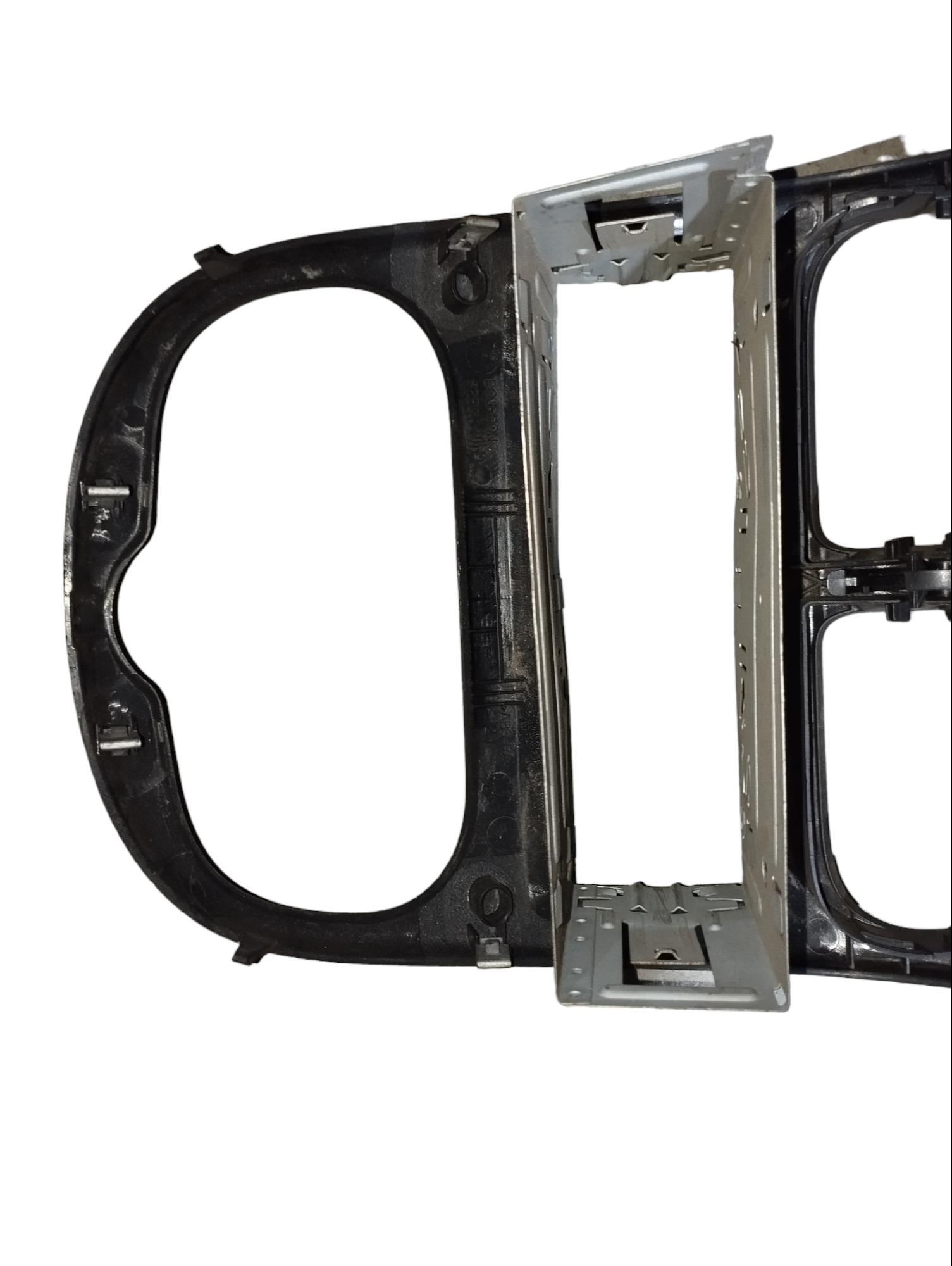 Moldura Central Painel Rádio Peugeot 207 2002 A  2003 6