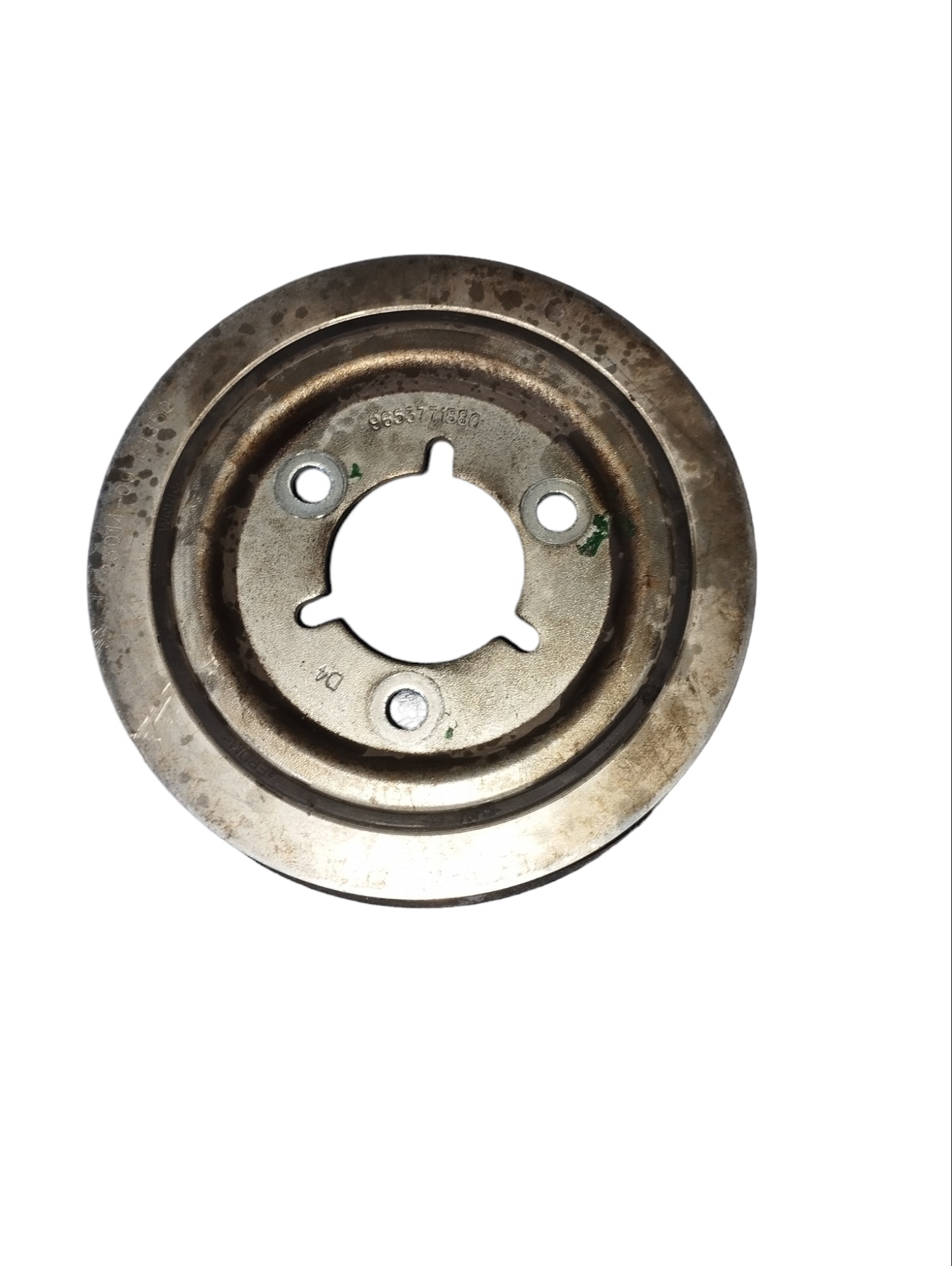 Polia Virabrequim Citroen C3 1.6 2014 Original 9653771880