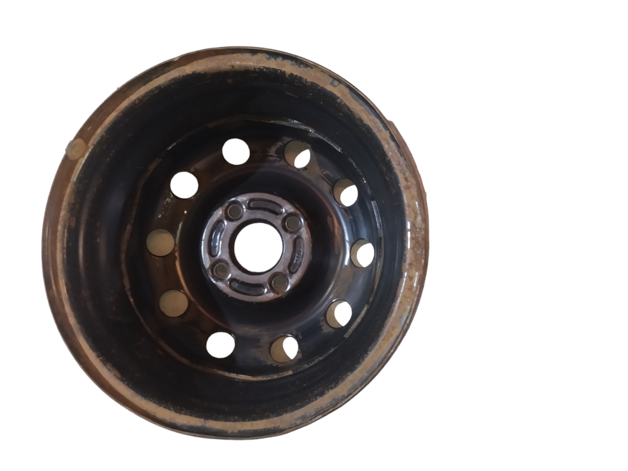Roda Ford Aro 14 4 Furos Leves Amassado