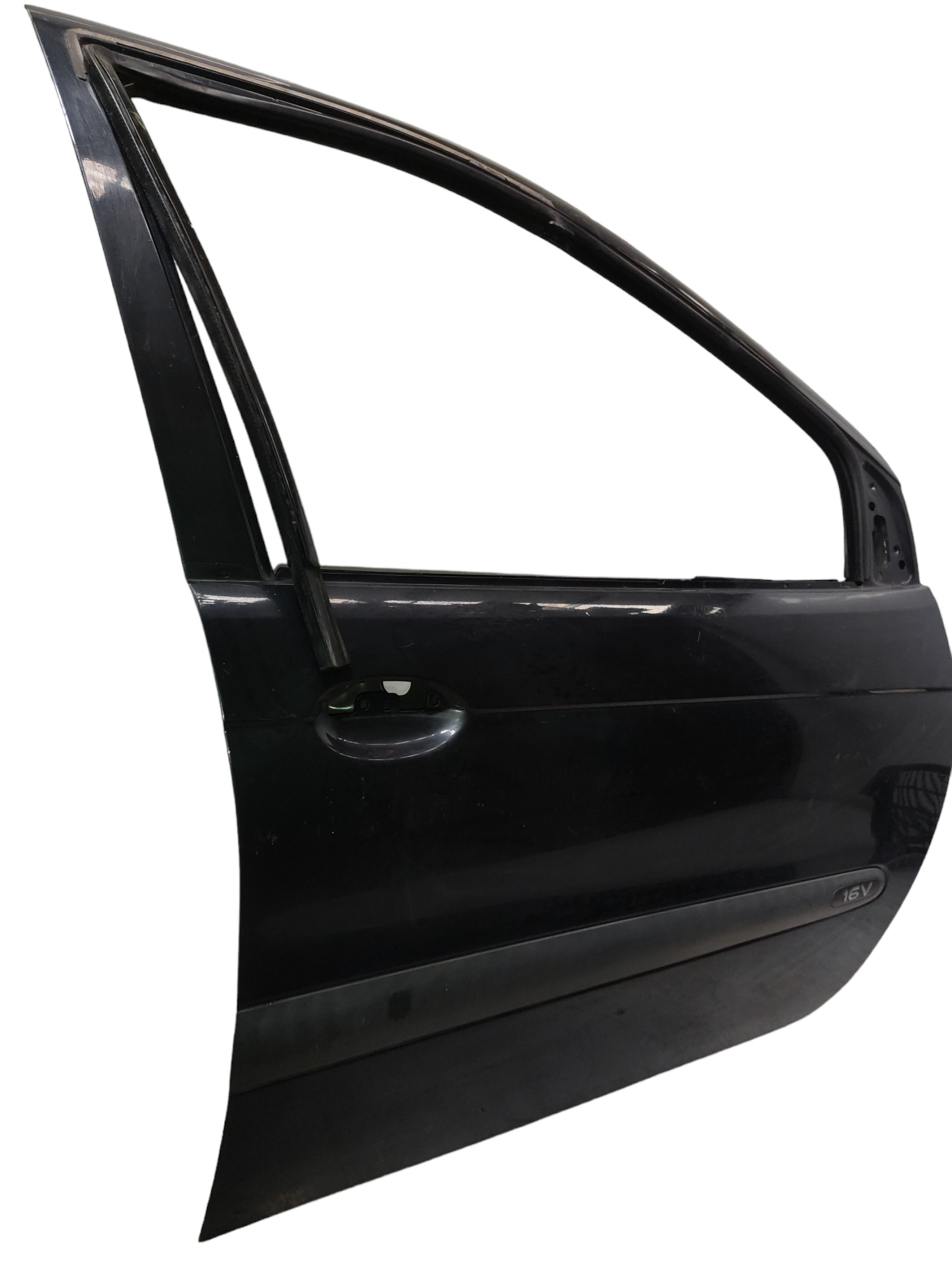 Porta Dianteira Direita Renault Scenic 1997 A 2010 Preto Dianteira