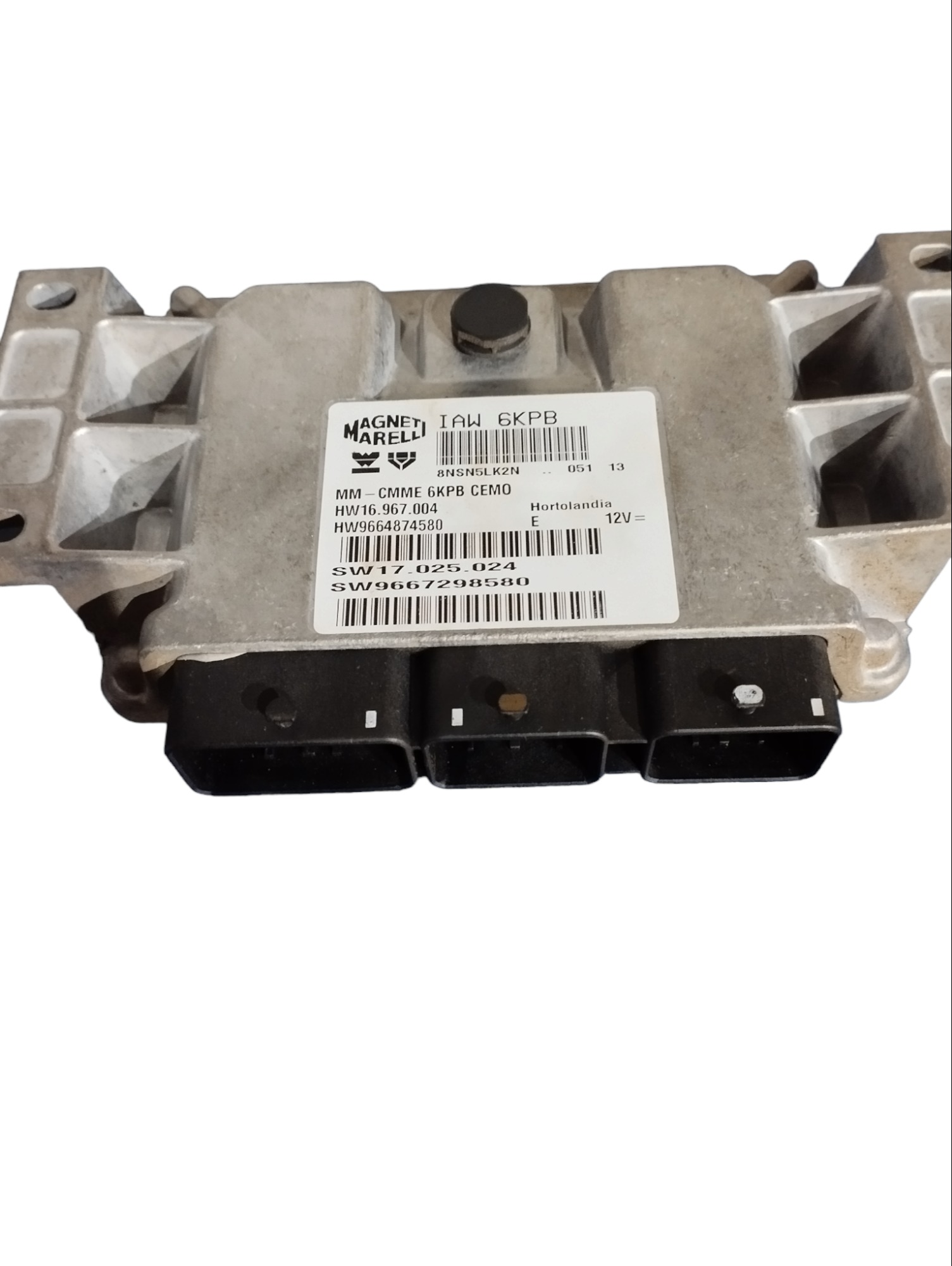 Módulo Central Injeção Peugeot 408 2.0 16v 2013 Flex