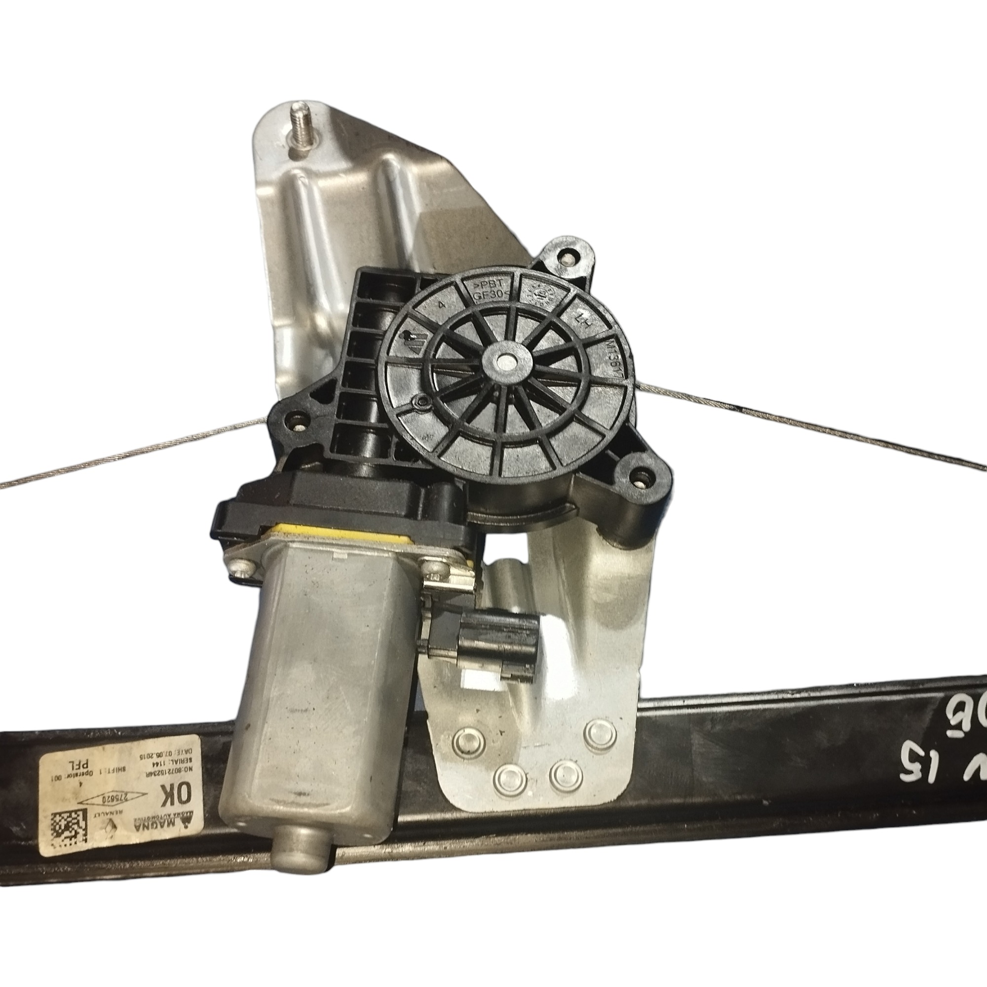 Máquina Vidro Dianteiro Esquerdo Sandero Logan 2014 A 2016 7