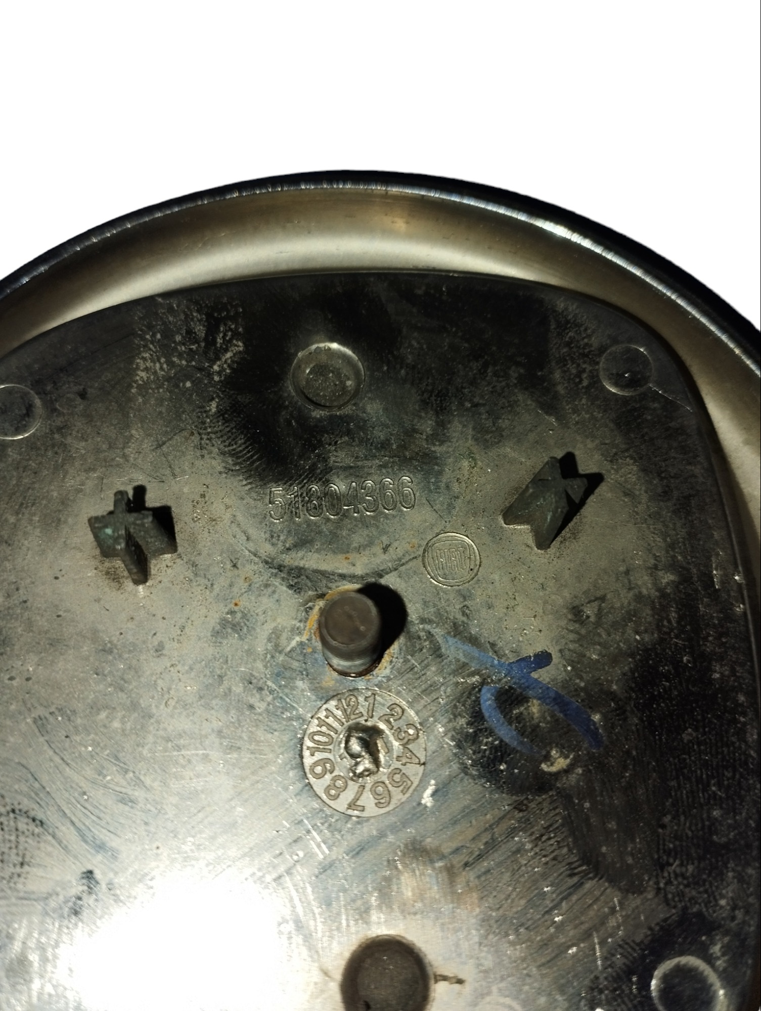 Emblema Dianteiro  Fiat Strada Palio 51804366 5