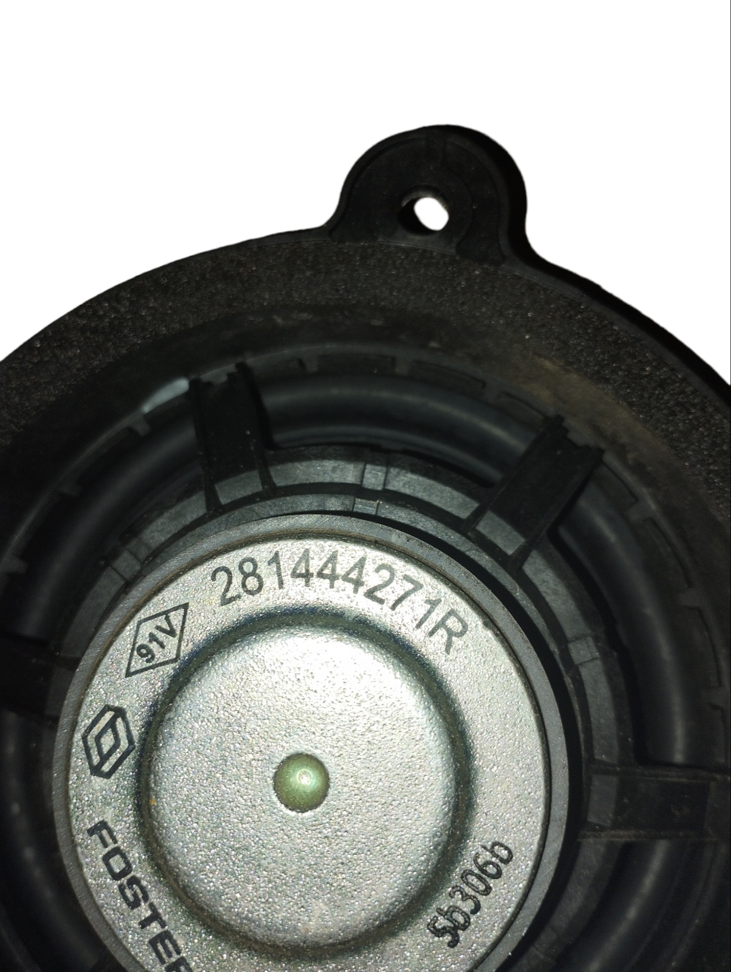 Alto falante porta traseira esquerda Renault logan 2014 3