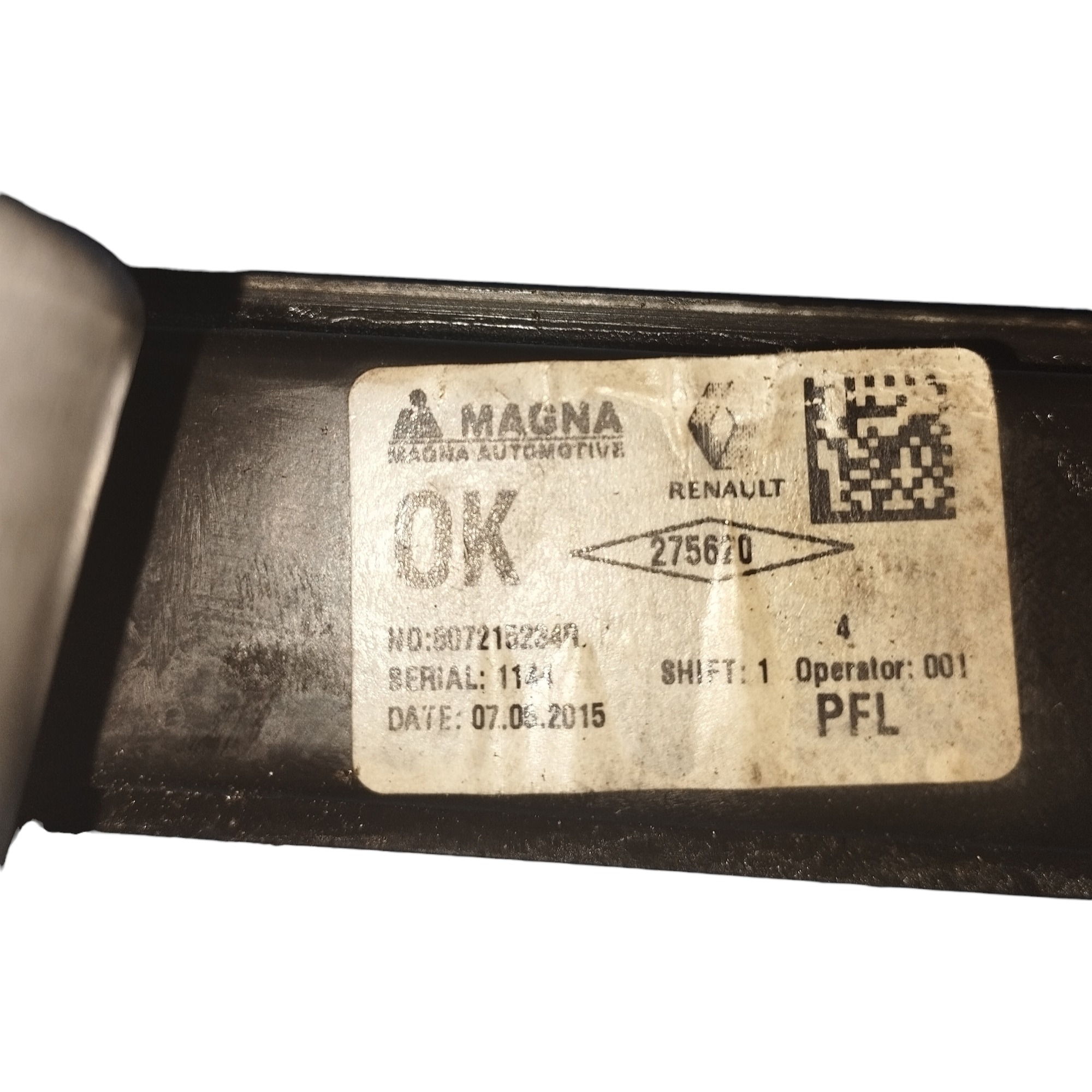 Máquina Vidro Dianteiro Esquerdo Sandero Logan 2014 A 2016 5