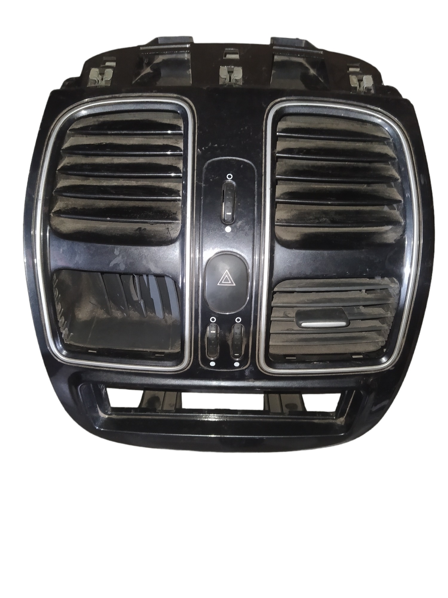 Moldura Painel Grand Siena Rádio Preto Brilhoso 2016