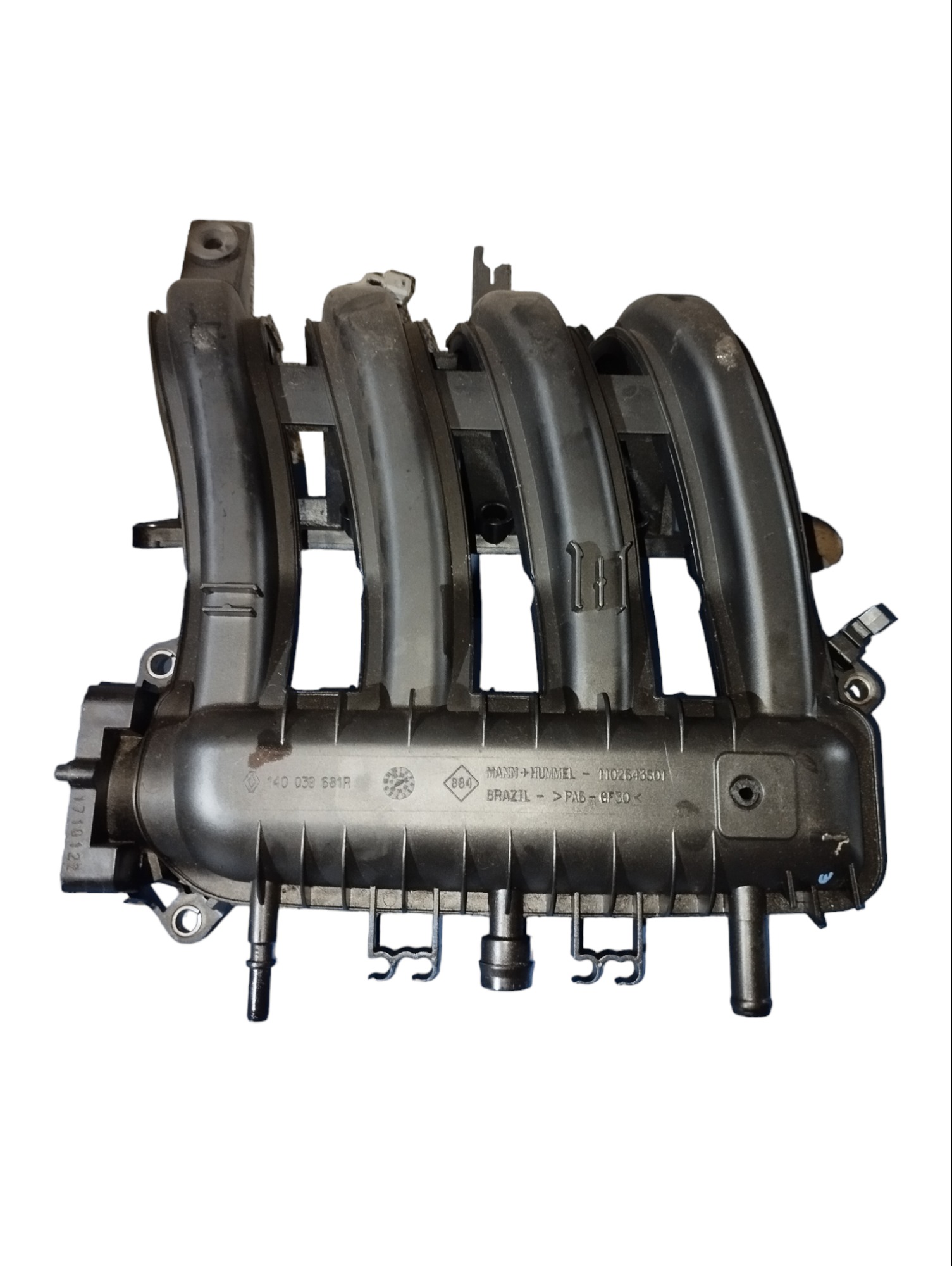 Coletor Admissão Renault Sandero Logan 1.0 16v 4cc 2006a2016