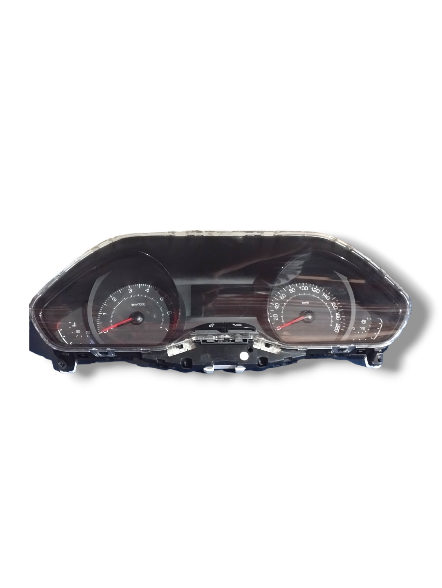Painel Instrumentos Velocímetro Peugeot 208 2008 9809979877 Preto