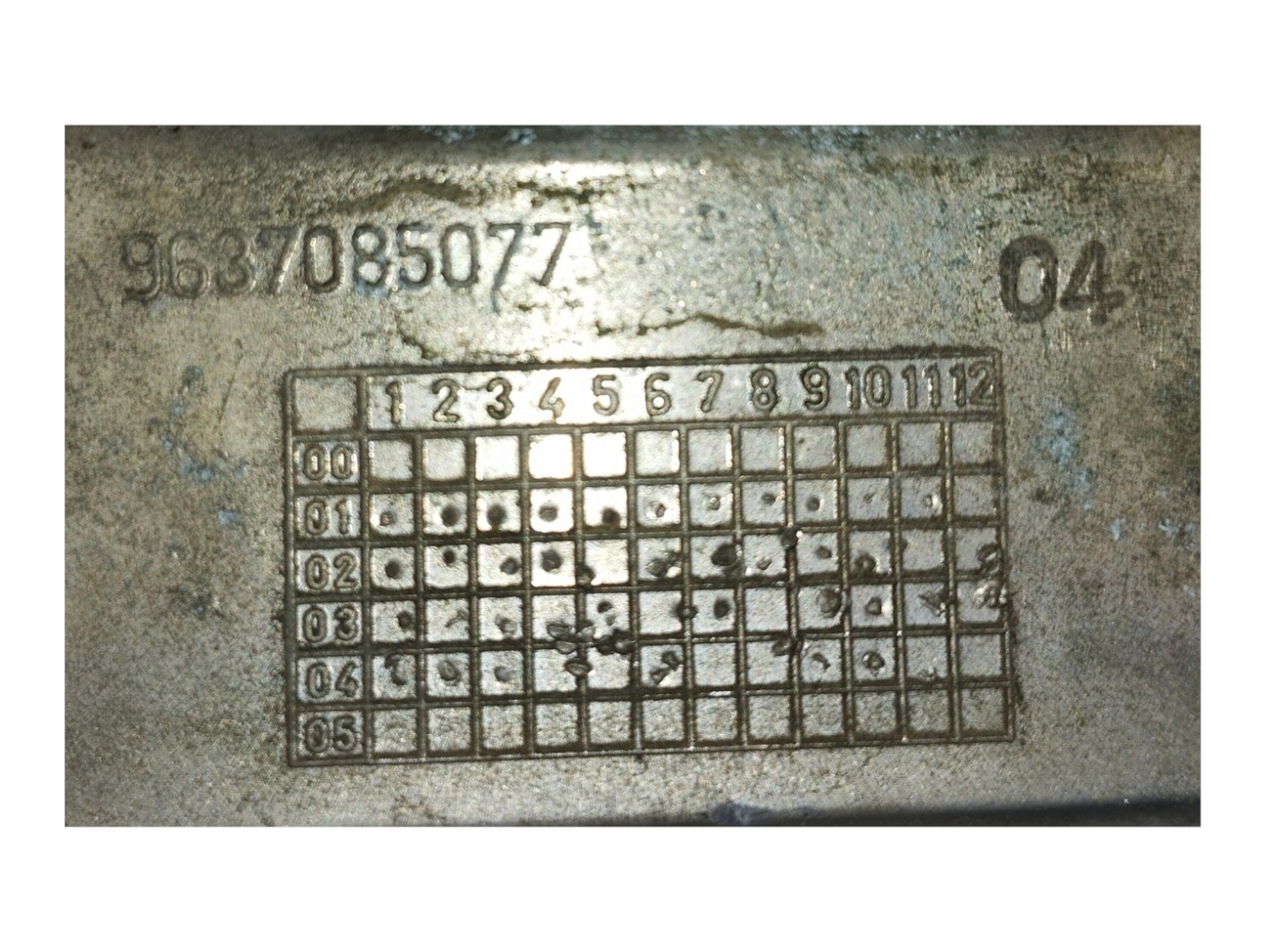 Friso Moldura Tampa Porta Mala Citroen C5 2001 A 05 Prateado 6