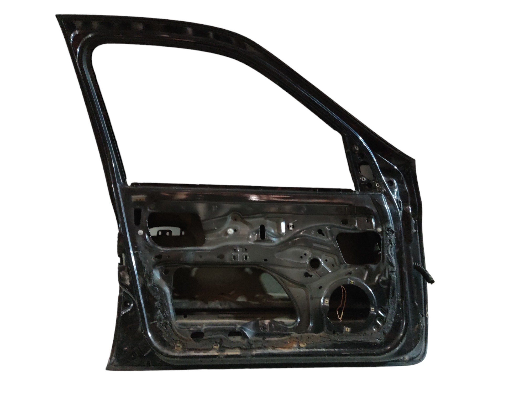 Porta Dianteira Esquerda Renault Clio 2000 A 2012 Preto