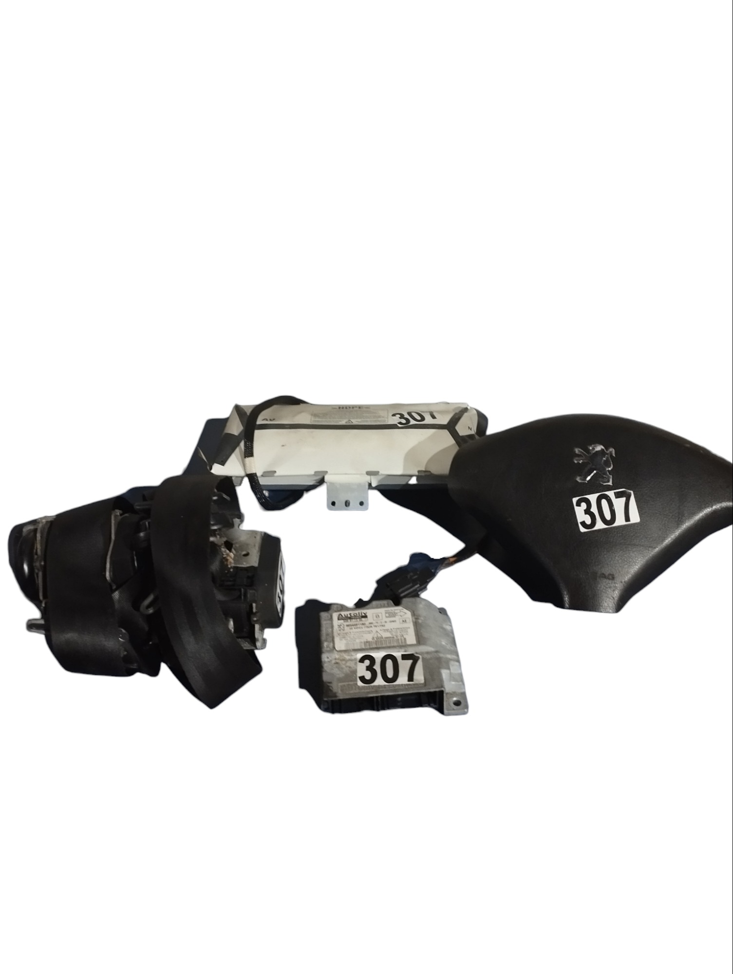 Kit airbag Peugeot 307 2008 1.6 16v automático