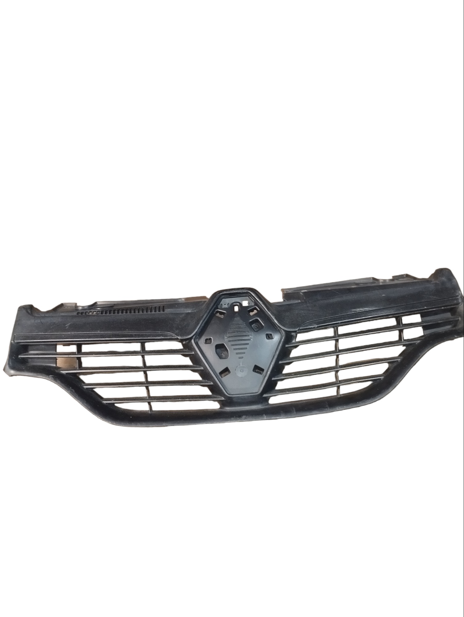 Grade Parachoque Dianteiro Renault Logan 2012 1.0 Preto