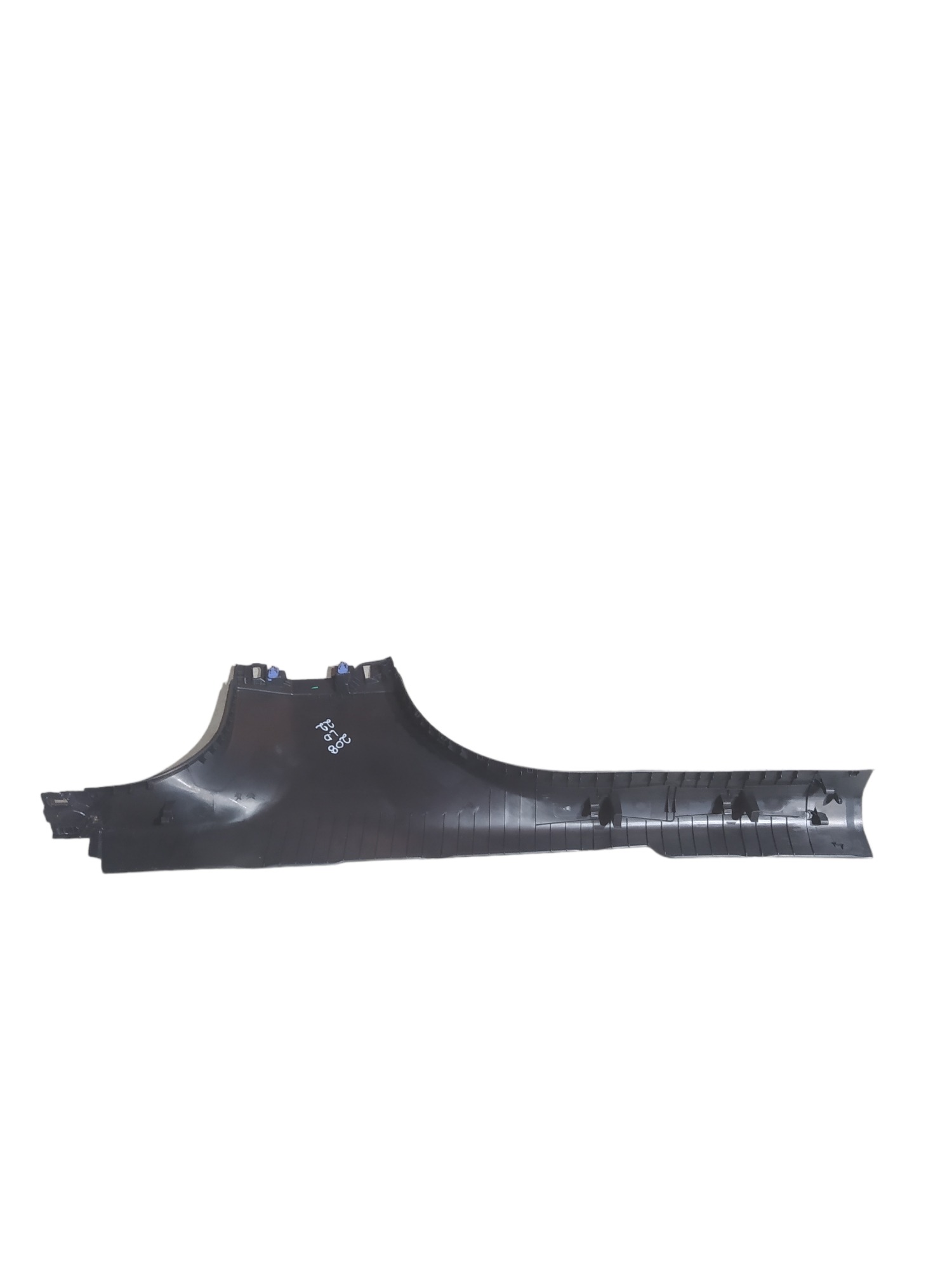 Acabamento Soleira Direita Peugeot 208 2022 Preto 3