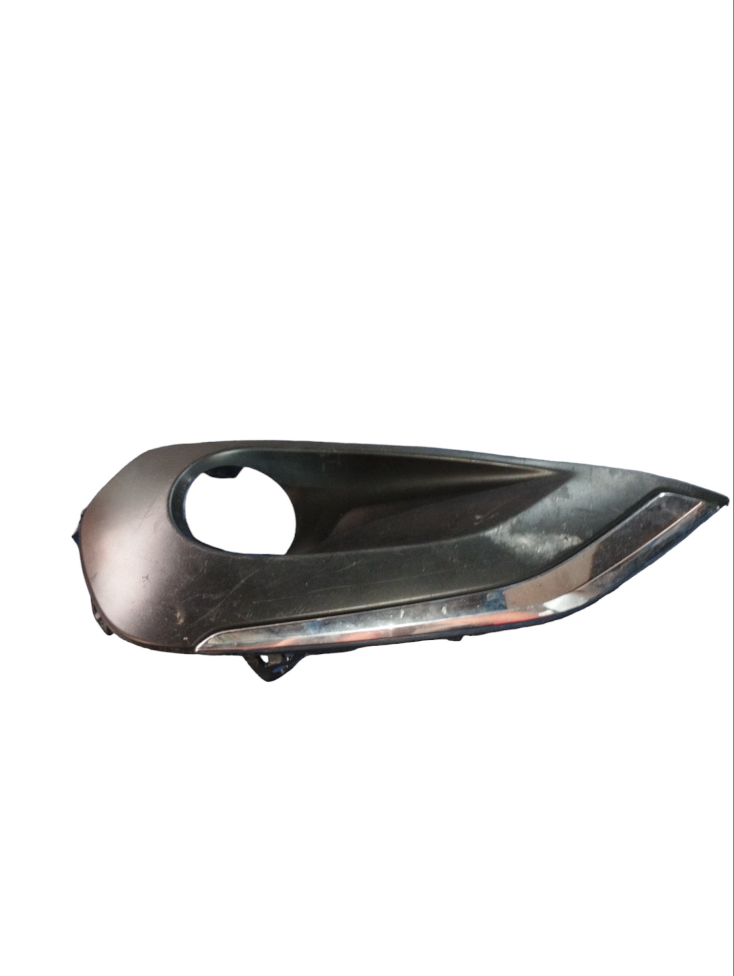 Moldura Farol De Milha Lado Direito Peugeot 208 2015 Preto Esquerdo
