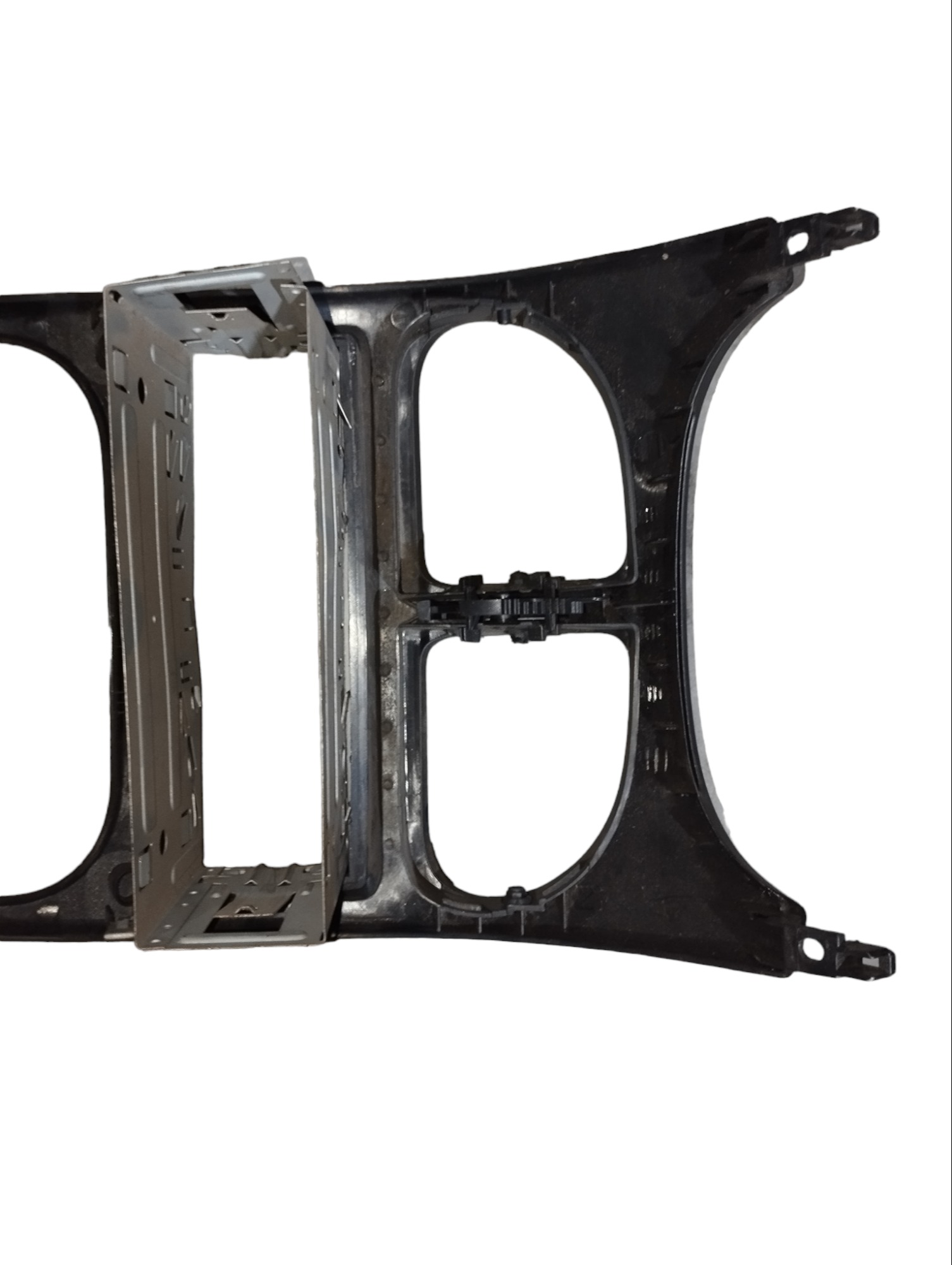 Moldura Central Painel Rádio Peugeot 207 2002 A  2003 1