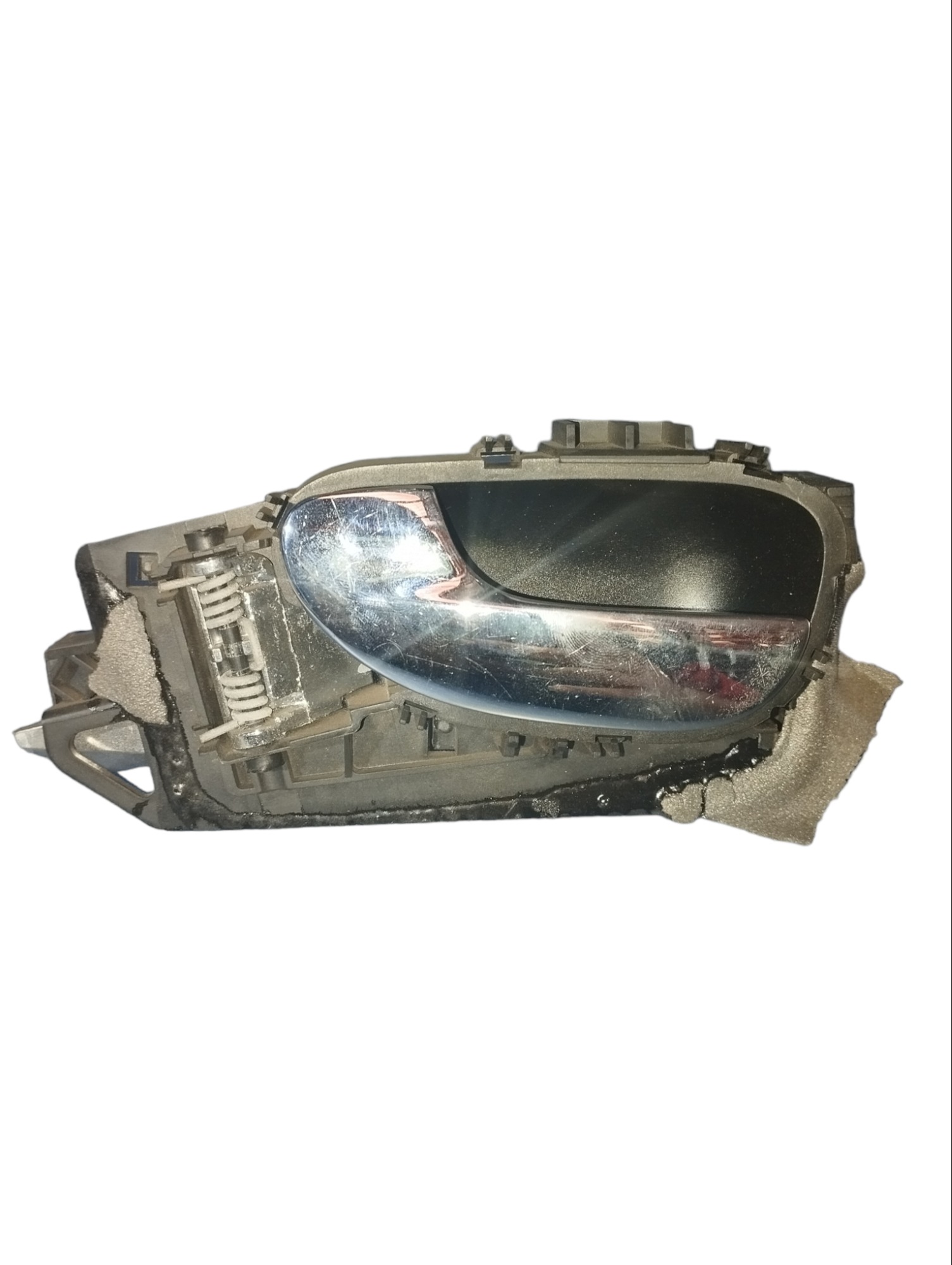 Macaneta Interna Traseira Esquerda Cromada Peugeot 307