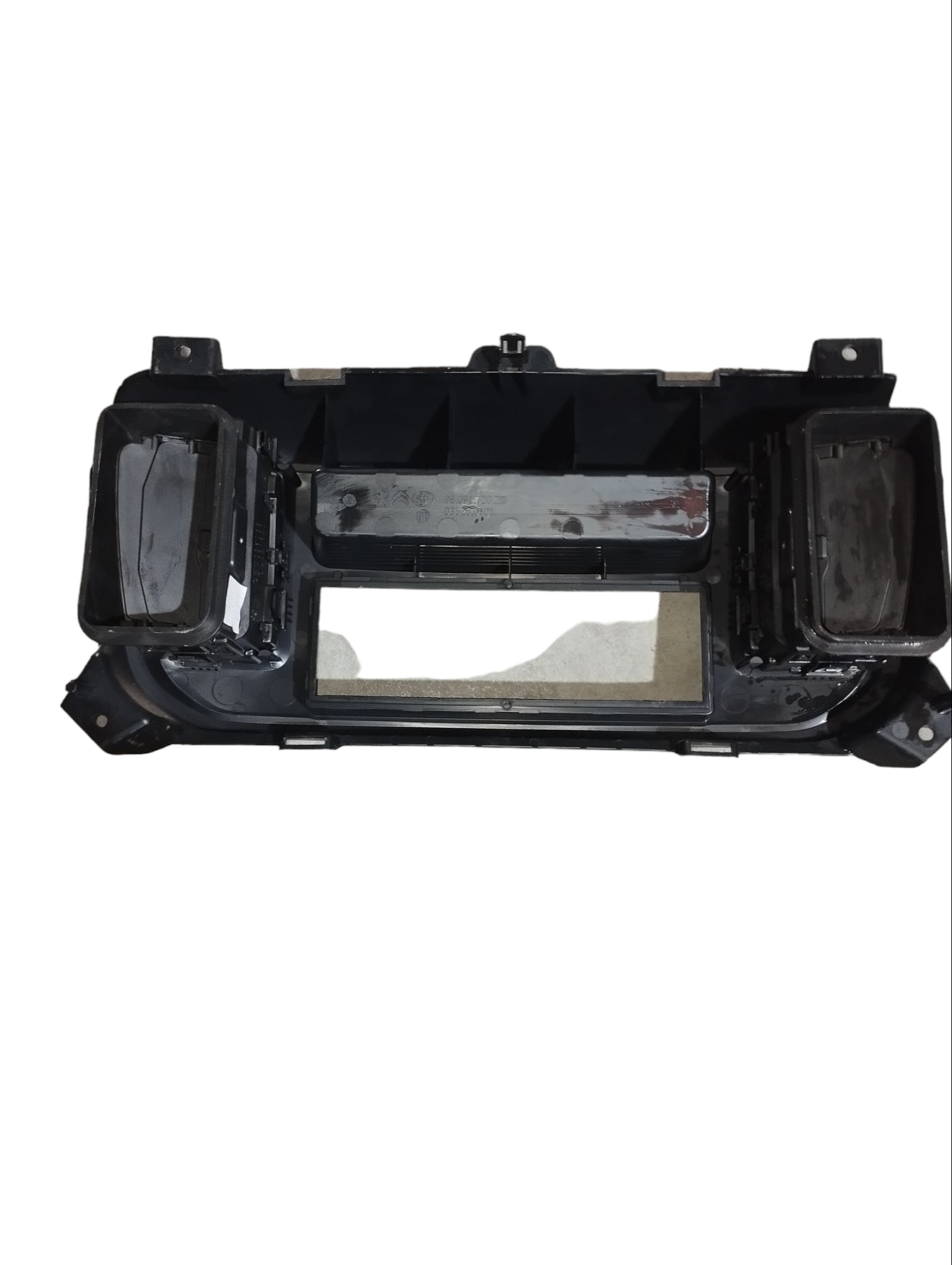 Moldura Central Do Painel E Ar Peugeot Expert 98091720 5