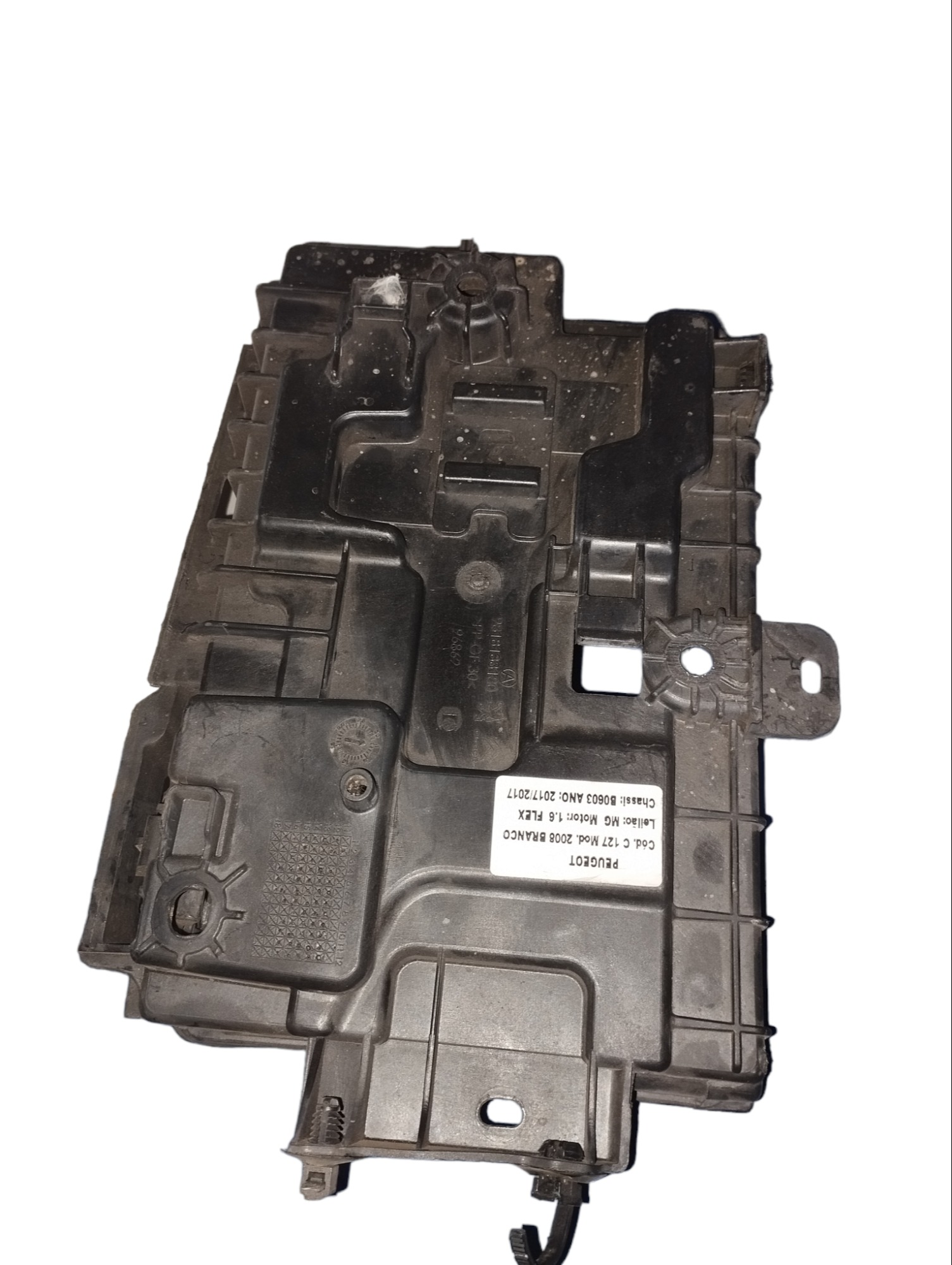 Caixa Suporte Bateria Citroen C4 1.6 2018