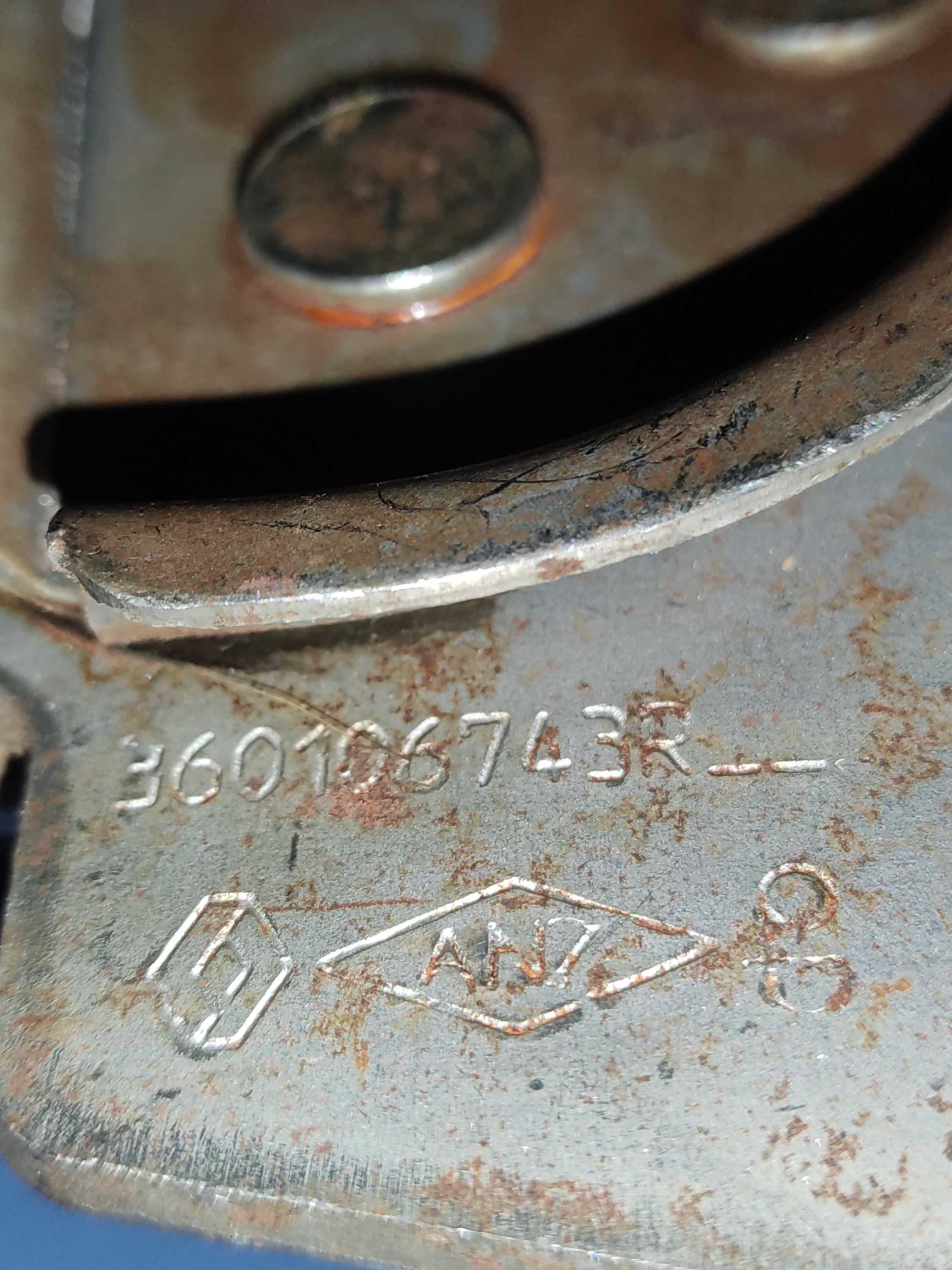 Alavanca Freio De Mão Renault Logan 2014 A 2022 360106743r 2