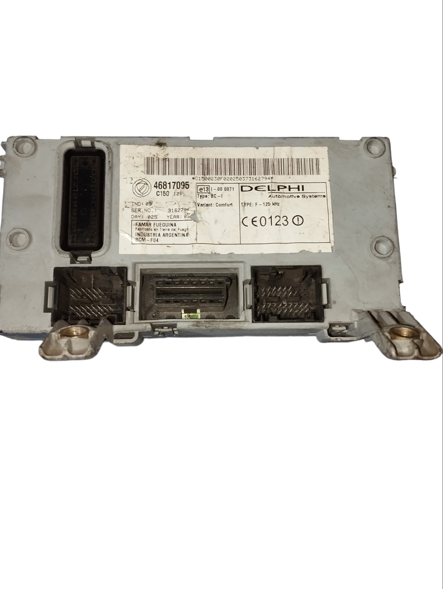 Módulo Body Fiat Palio Siena 1.0 16v 46817095