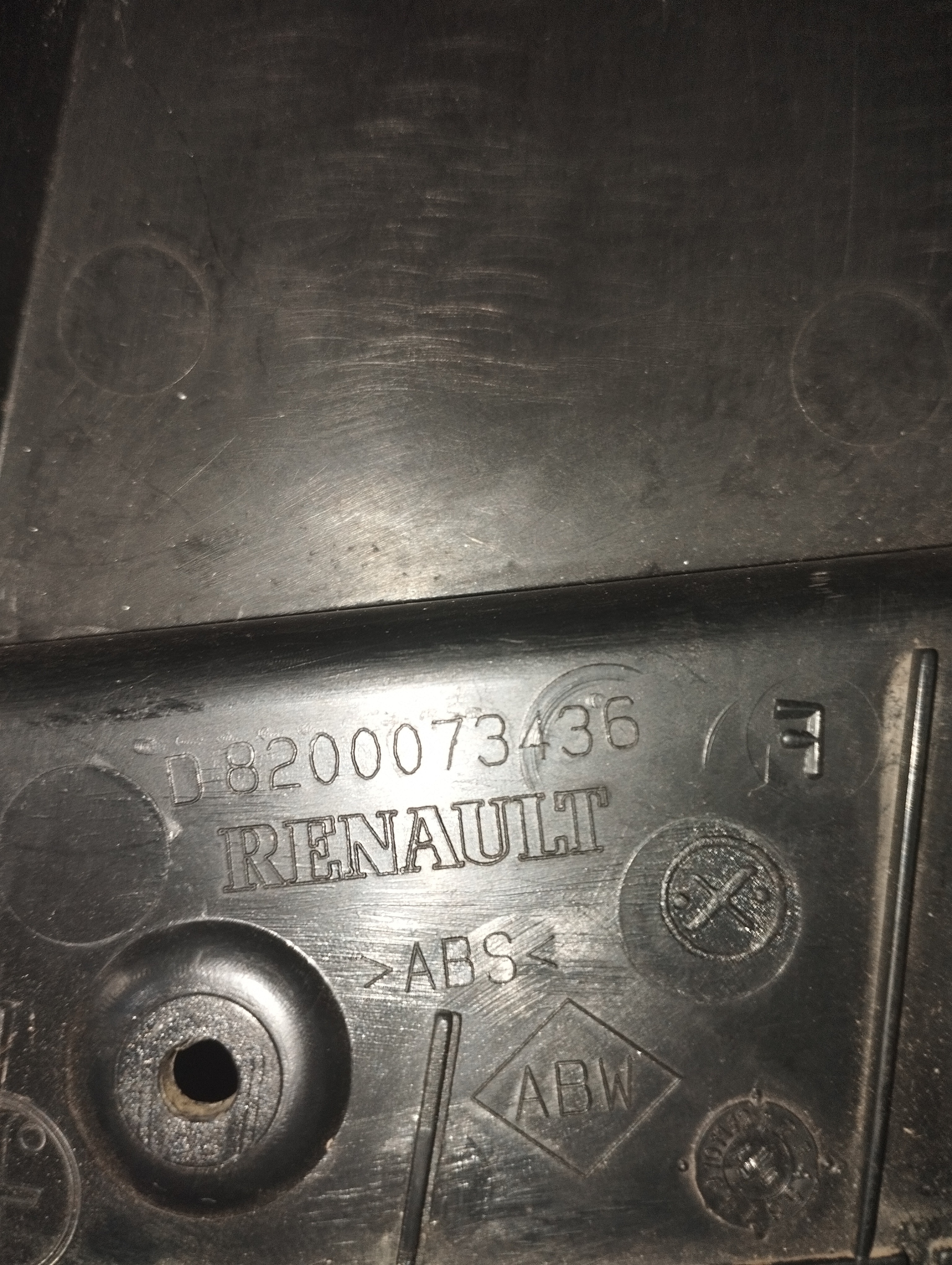 Acabamento De Coluna Central Renault Megane  Lado Direito 3